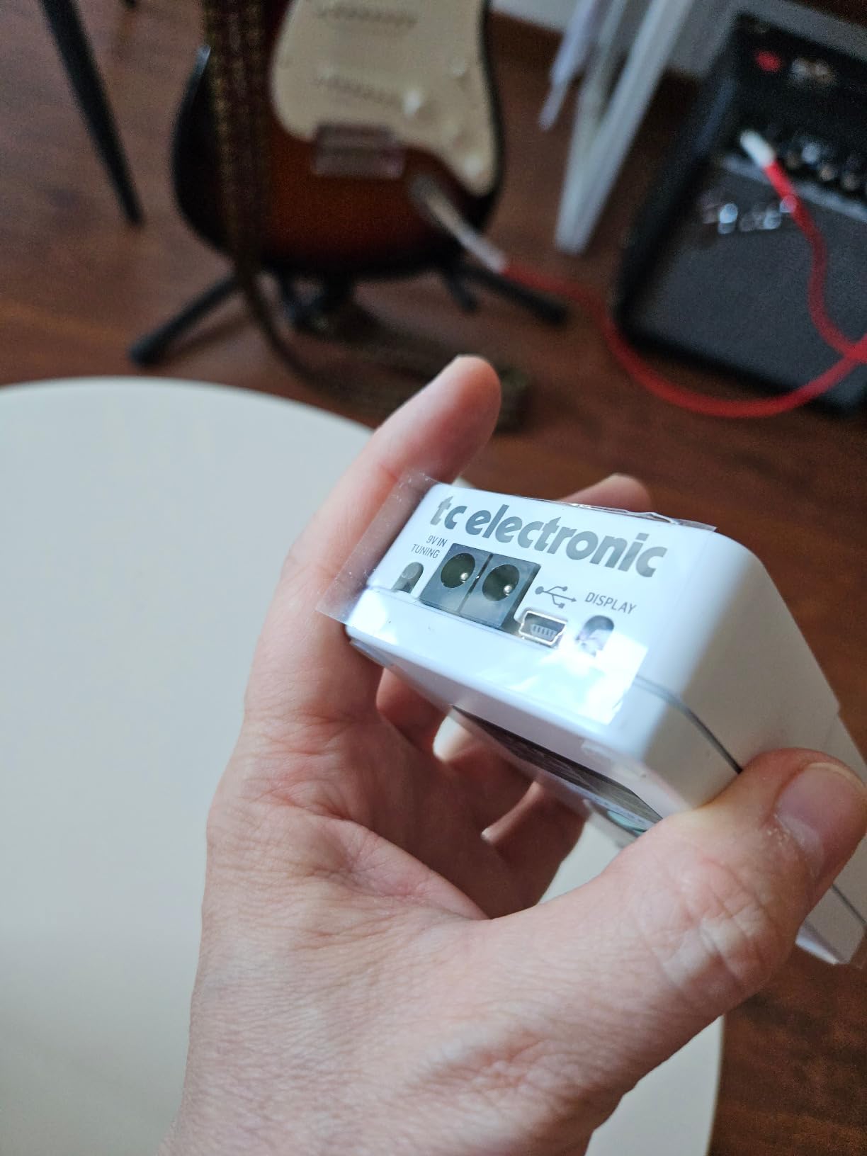 TC Electronic POLYTUNE 3 Ultra-Compact Polyphonic Tuner Pedal with Multiple Tuning Modes and Built-In BONAFIDE BUFFER customer photo 2