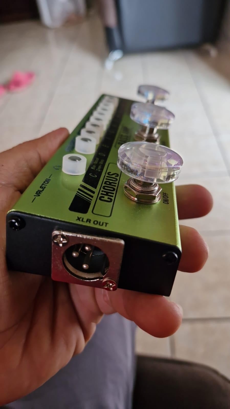 VALETON Dapper Bass DI Preamp Stage Session Gigging Gear Multi-Effects Pedal customer photo 1