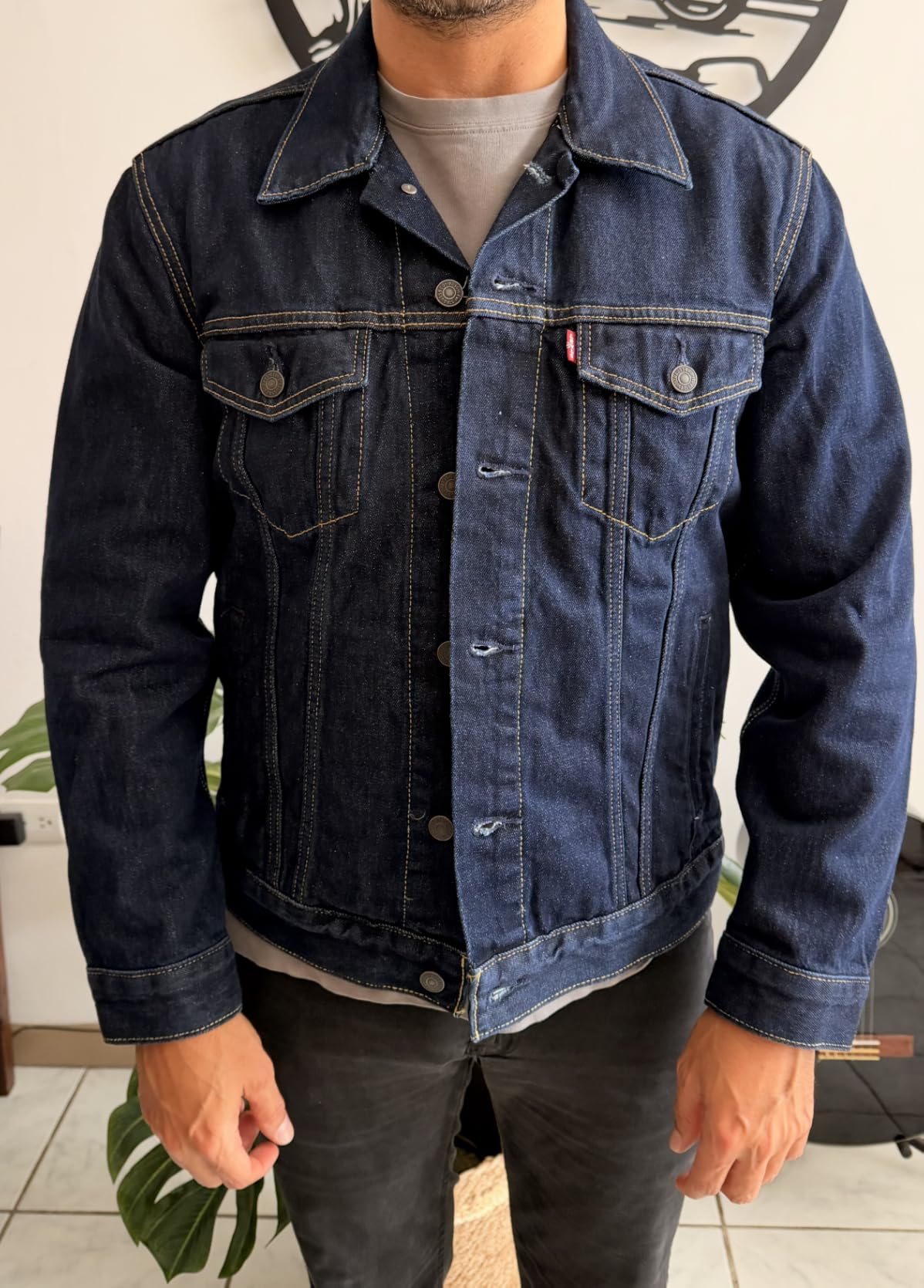 Levi's Men's Trucker customer photo 1