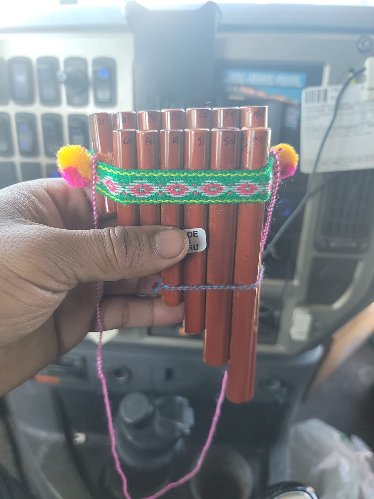 Spirit of Nature - Flute Instrument Pan Flute, Native Instruments Musical Instruments for Adults | Bamboo Flute Wooden Flute, Flauta de Pan Flautas Musicales, 2 Sizes - Small customer photo 1