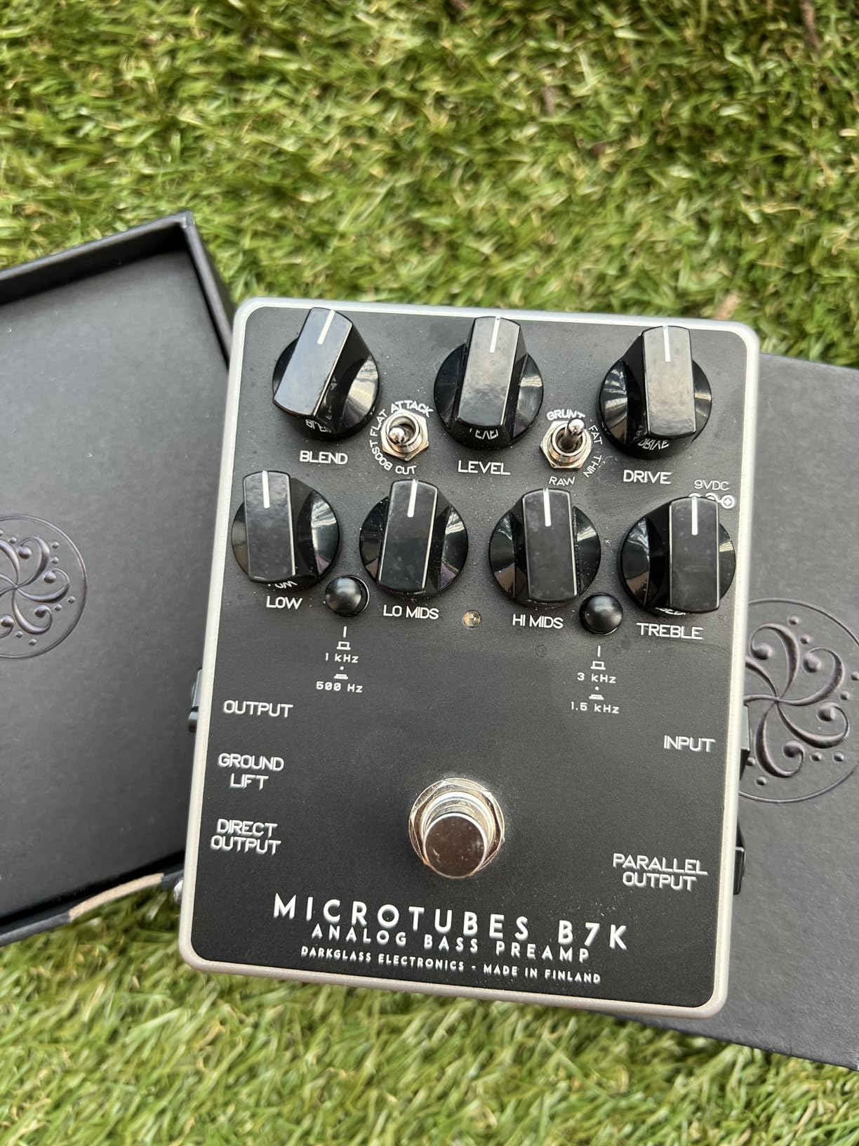 Darkglass Microtubes B3K V2 Bass Overdrive Pedal w/ 5 Controls, 1/4
