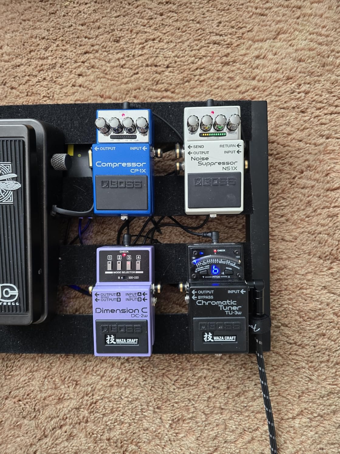 BOSS TU-3W Waza Craft Compact Chromatic Tuner Pedal customer photo 1