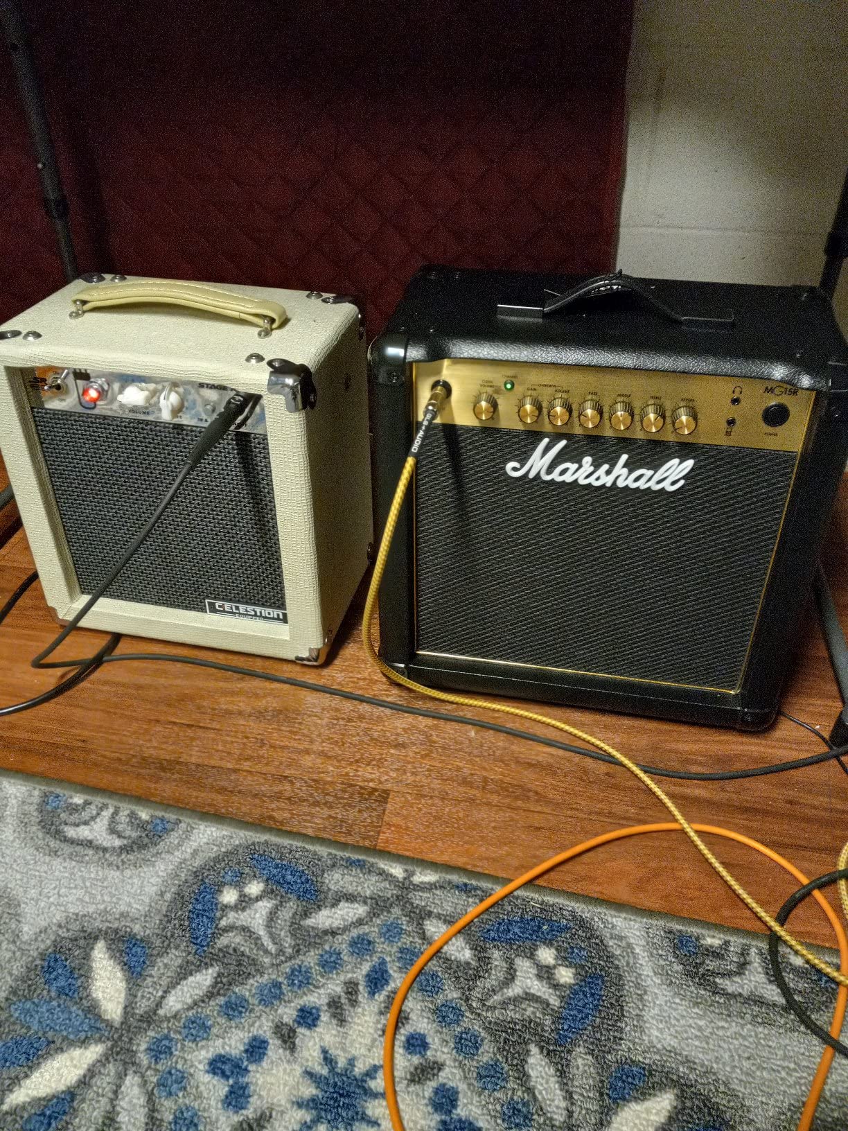 Marshall MG15GR Combo Guitar Amp - Clean and Gain Channels, Reverb, 3-Band EQ, 15W customer photo 1