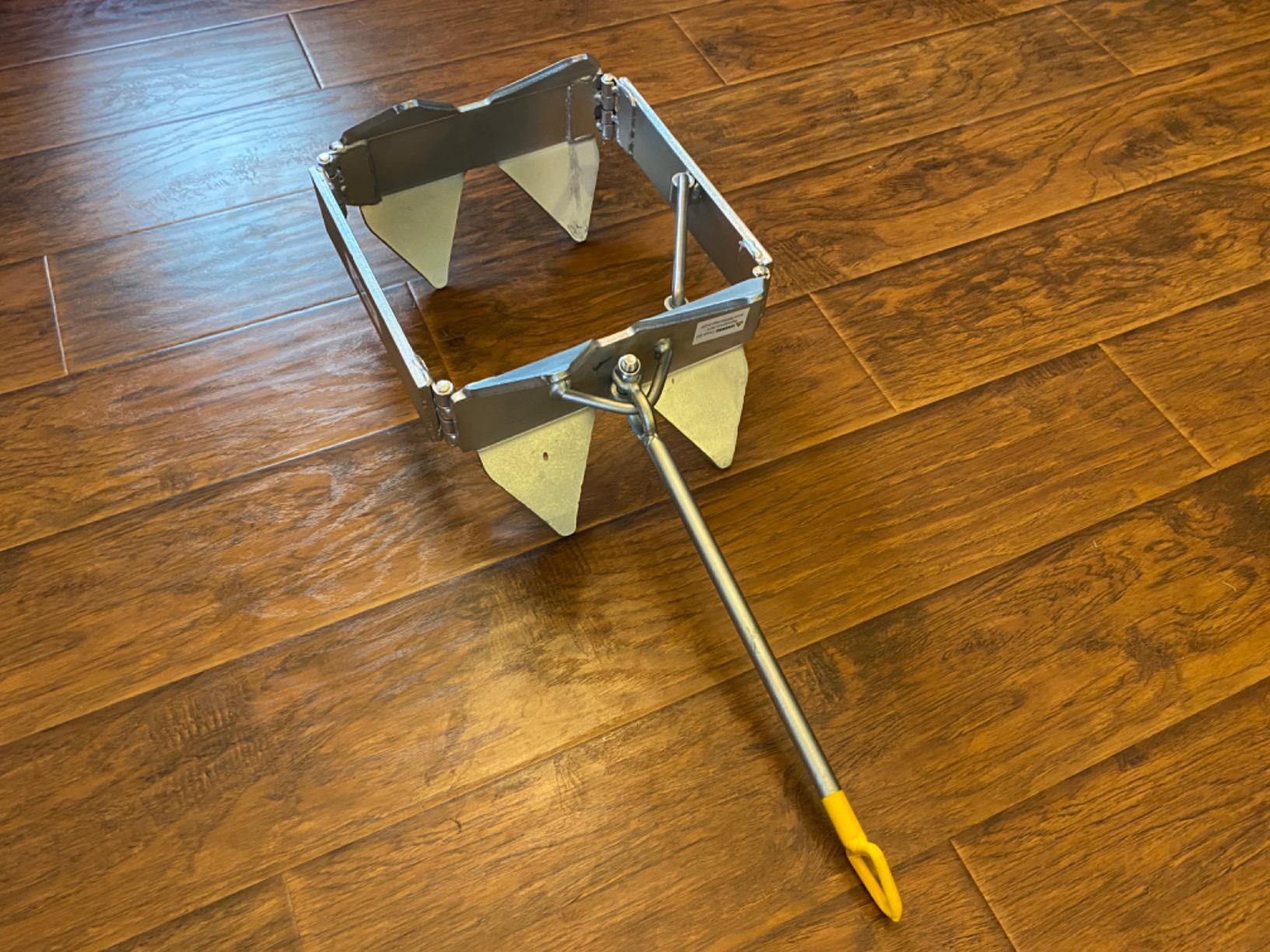 Extreme Max 3006.6652 BoatTector Zinc-Plated Cube Anchor (Box Style) - 19 lbs. customer photo 2