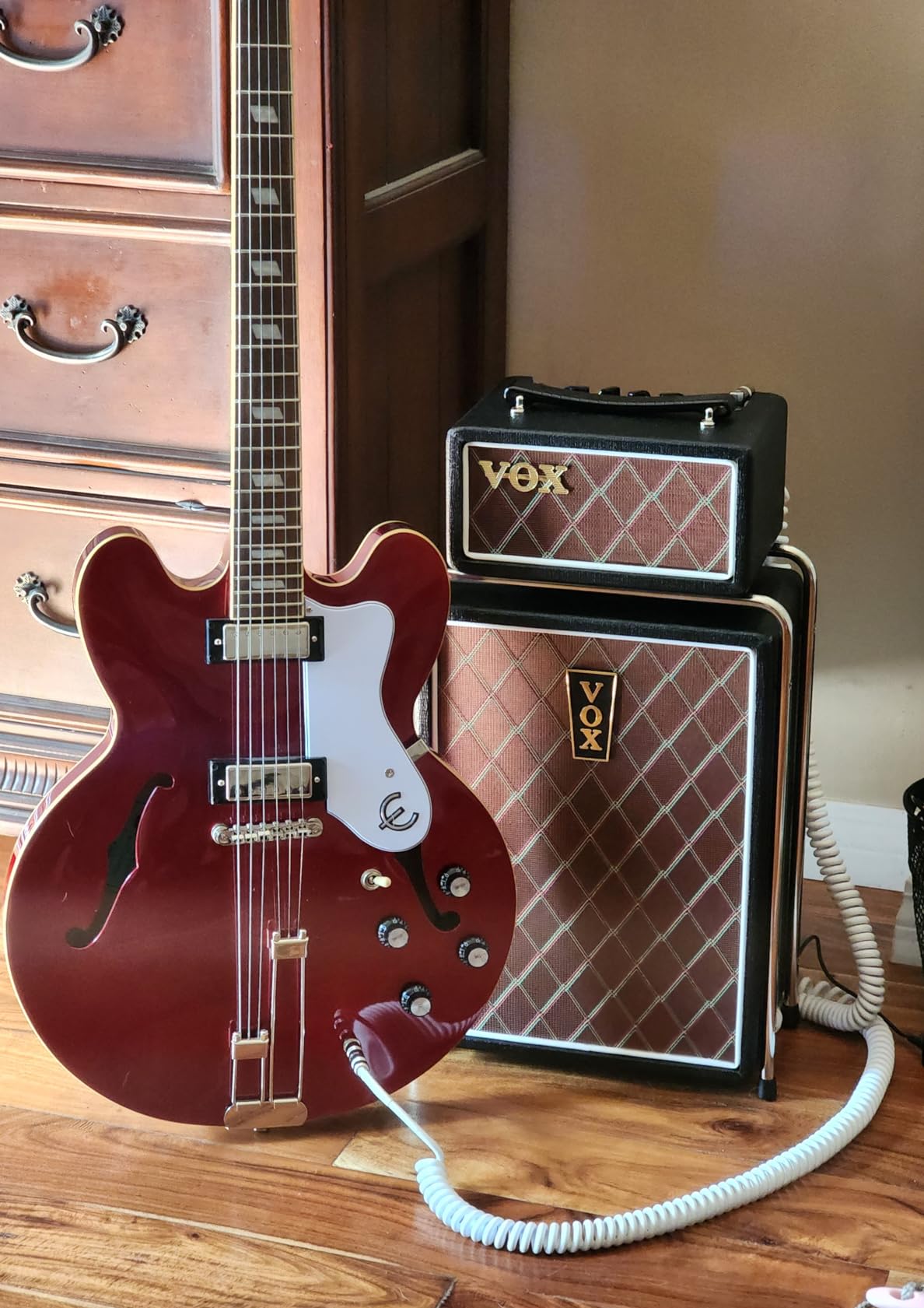 VOX MSB25 Mini Superbeetle 1x10 inch 25-watt Guitar Amplifier w/ 1 Channel, Digital Reverb, and Nutube Tremolo customer photo 1