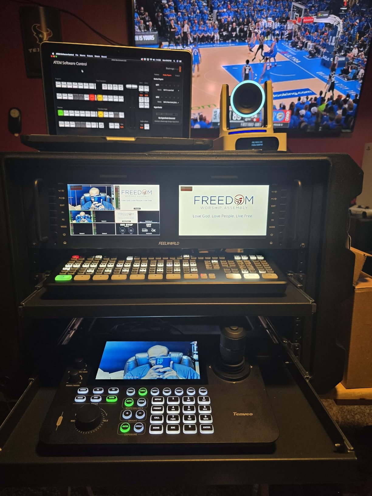 Gator Cases Pro Series 4U Rack Case with Shallow 13 inch Depth, Roto Molded Made in USA (G-PRO-4U-13) customer photo 2