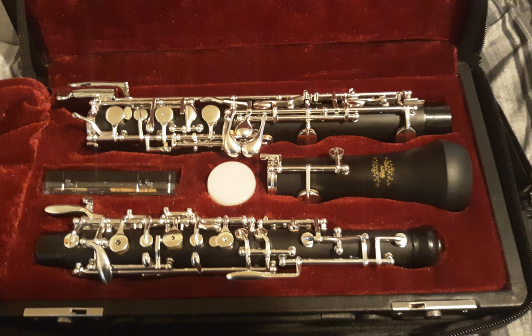 Glory Oboe C Key Cupronickel Plated Silver Woodwind Musical Instrument for Beginner customer photo 1