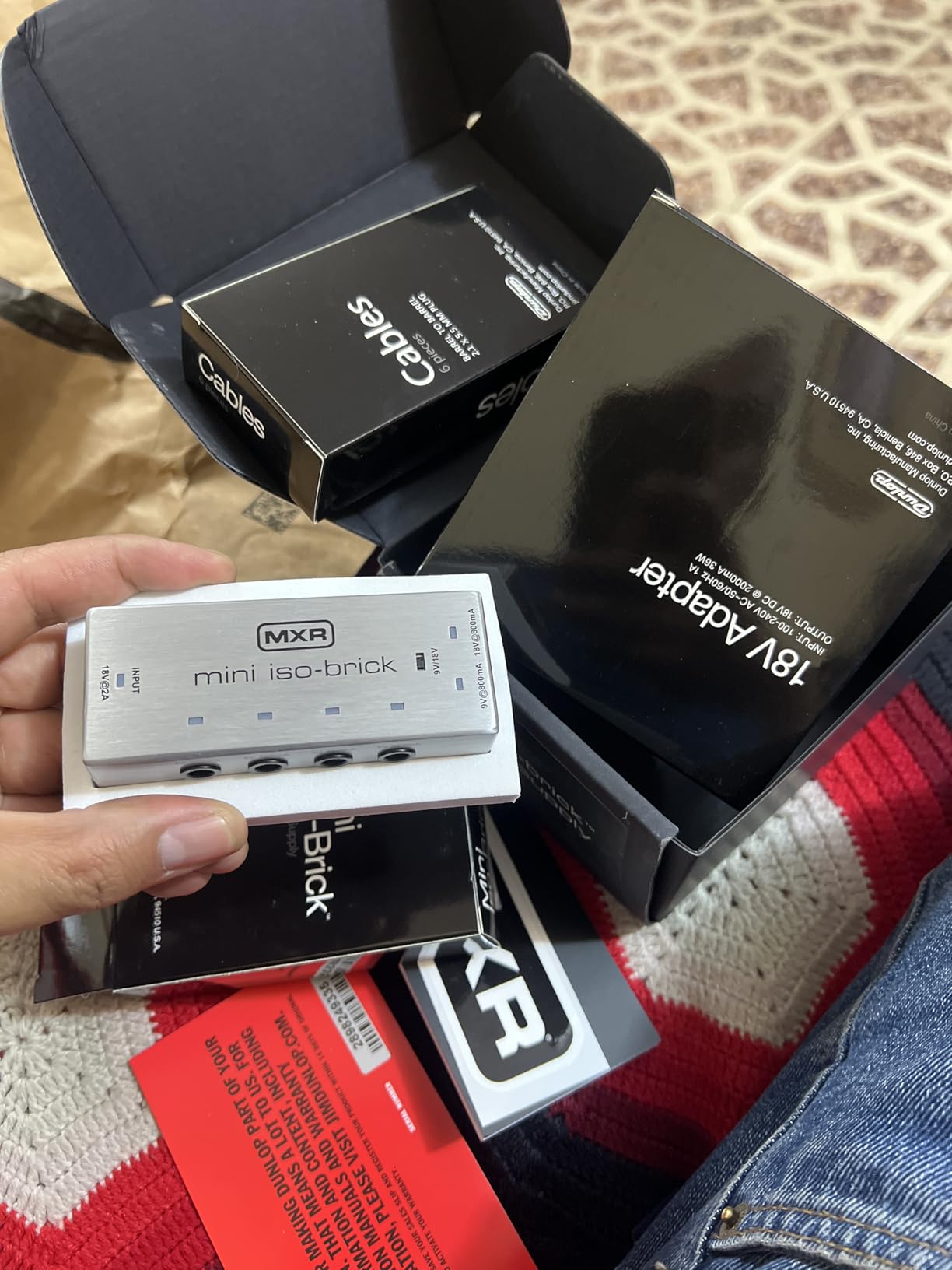 MXR Mini Iso-Brick Power Supply customer photo 1