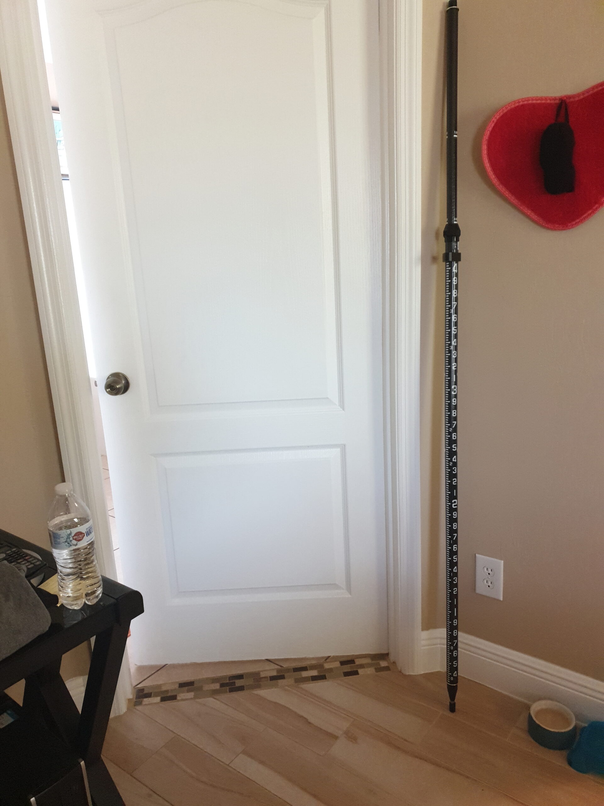 Carbon Fiber 2M 2Section Survey Pole, GPS Rover Rod 6.5FT/2M 2Sections Design for Land Surveying & Engineering - RTK GPS/GNSS Accessory - Includes Level Vial & Carrying Bags (GLS22-B) customer photo 1
