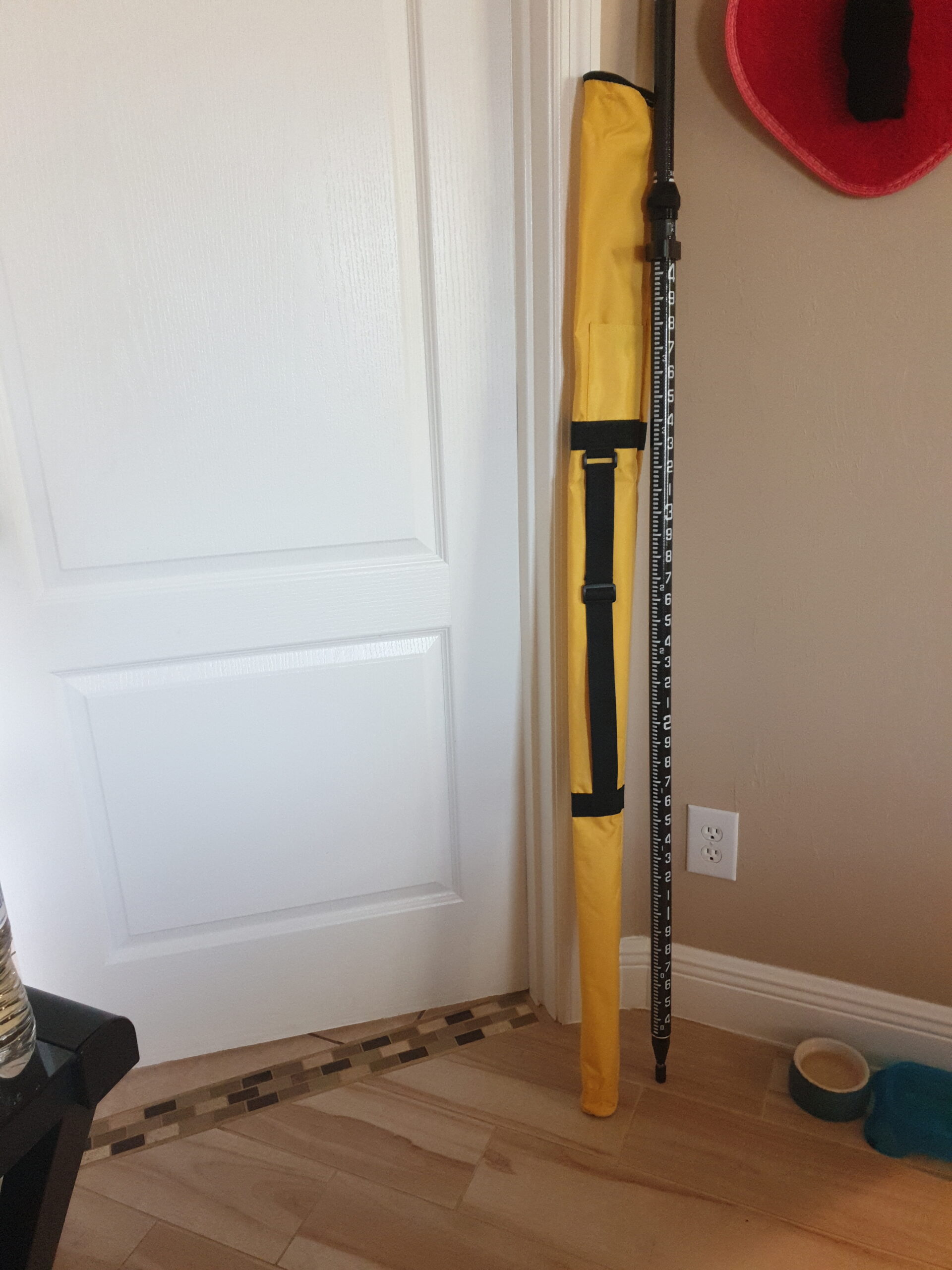 Carbon Fiber 2M 2Section Survey Pole, GPS Rover Rod 6.5FT/2M 2Sections Design for Land Surveying & Engineering - RTK GPS/GNSS Accessory - Includes Level Vial & Carrying Bags (GLS22-B) customer photo 2