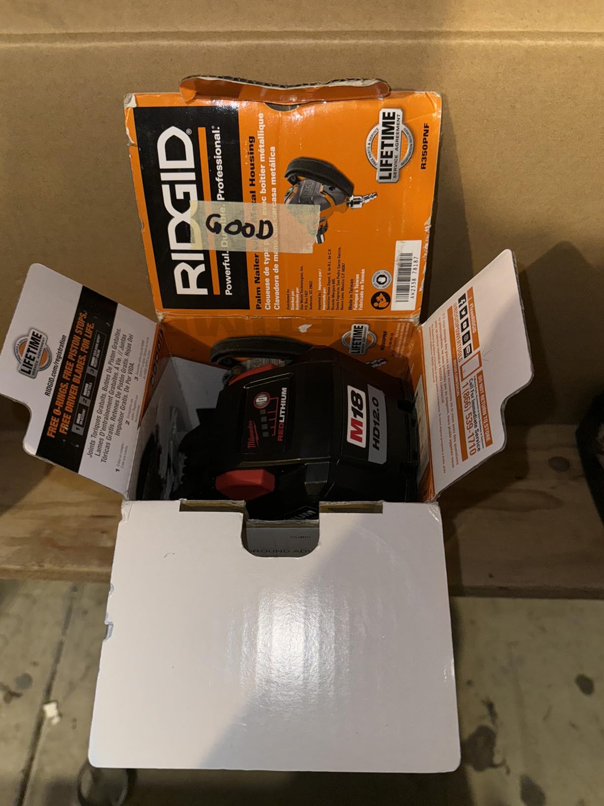 Milwaukee Electric Tools M18 High Output HD12.0 Battery Pack customer photo 2