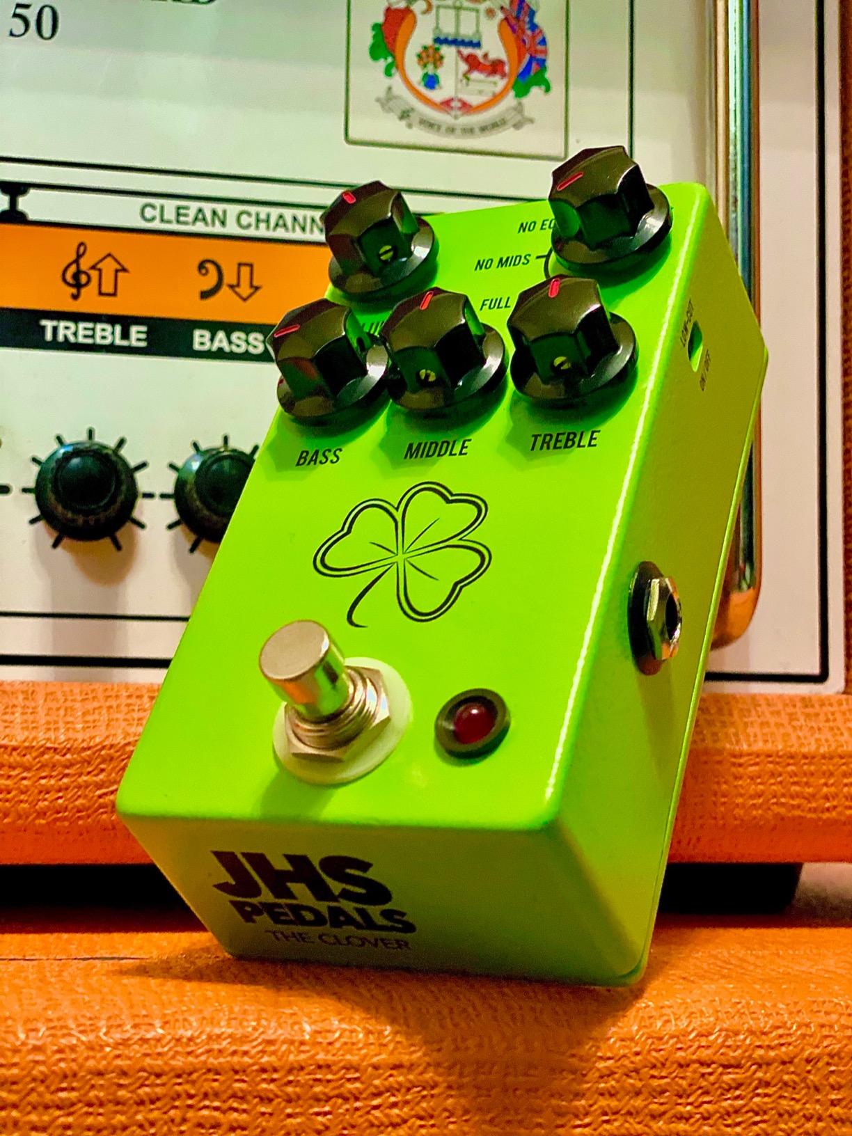 JHS Pedals JHS Clover Preamp/Boost Guitar Effects Pedal customer photo 2