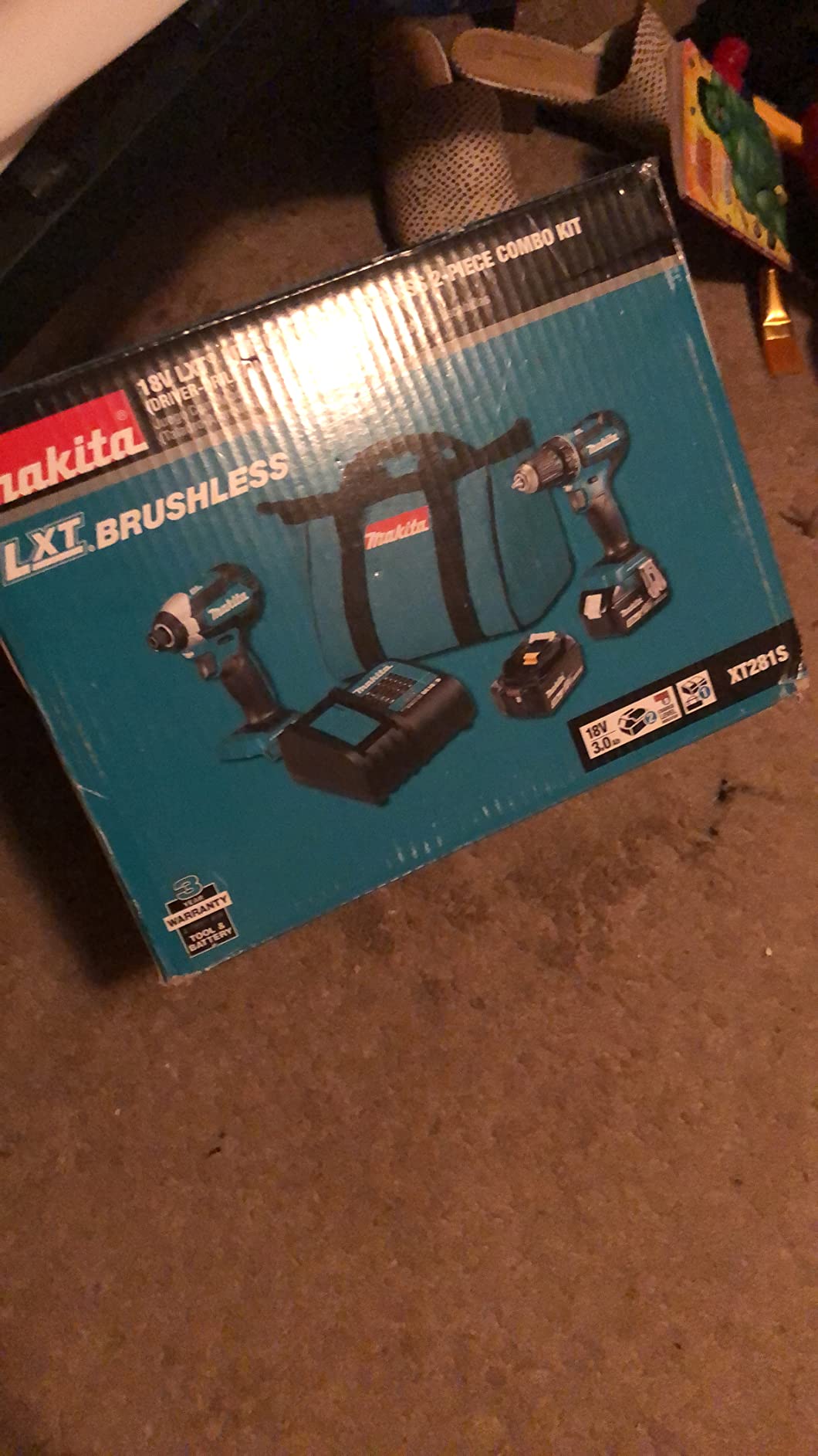 Makita XT281S 18V LXT 2-Pc. Combo Kit (3.0Ah) customer photo 1