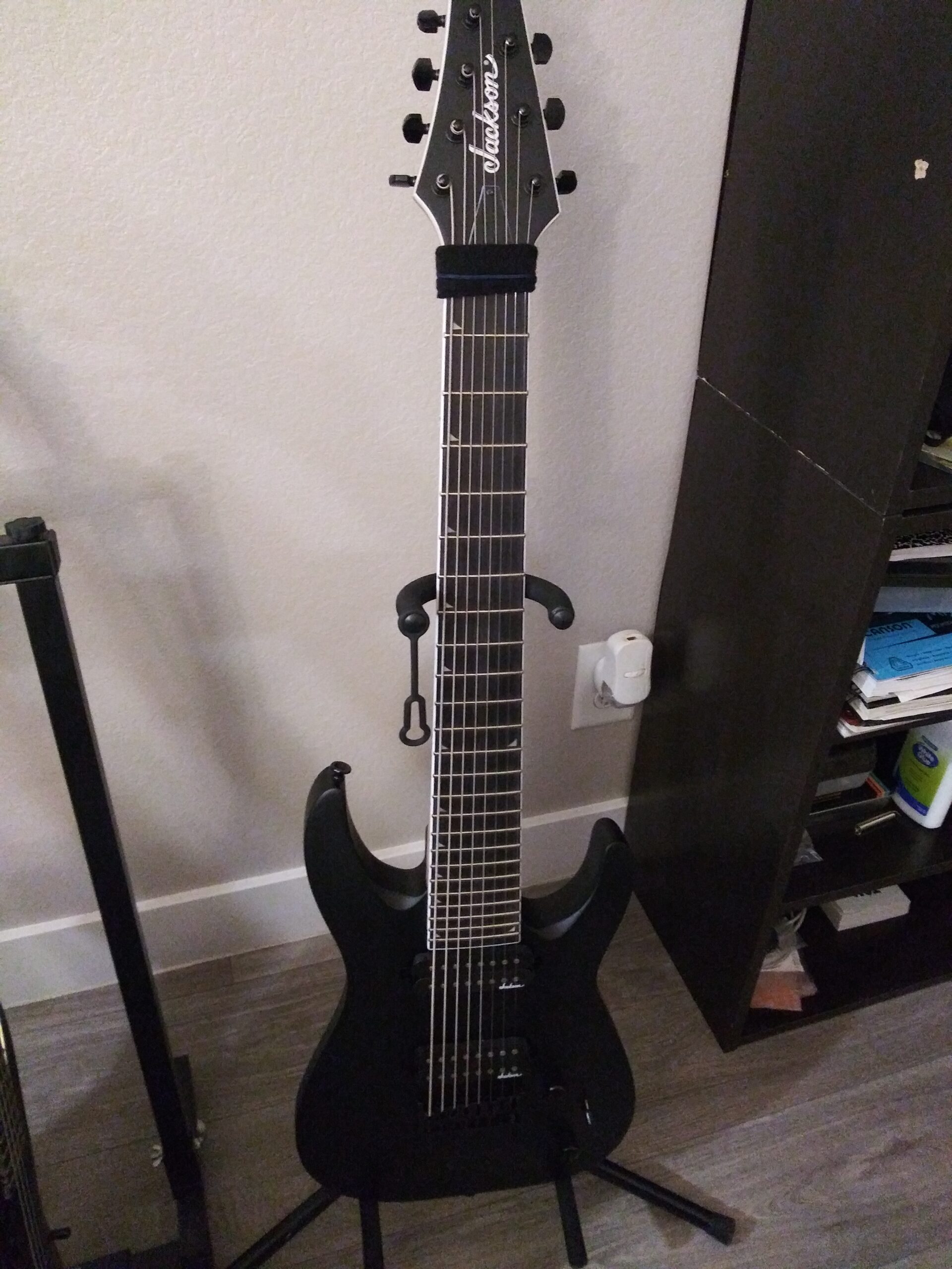Jackson JS Series Dinky JS32-8 - Satin Black with Amaranth Fingerboard customer photo 2