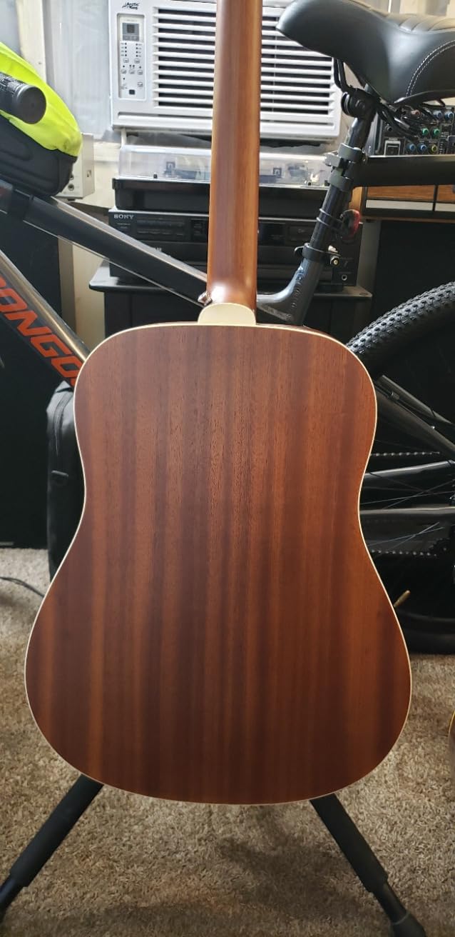Guild D240E Acoustic Electric Guitar Natural customer photo 2