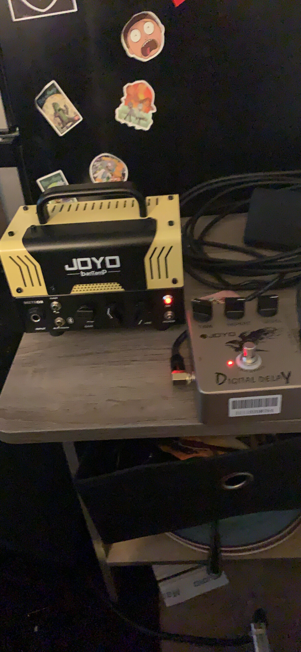 JOYO Digital Delay Guitar Pedal, Analog-Voiced with Special Filter Circuit, 25-600ms for Electric Guitar & Bass, True Bypass (JF-08) customer photo 1