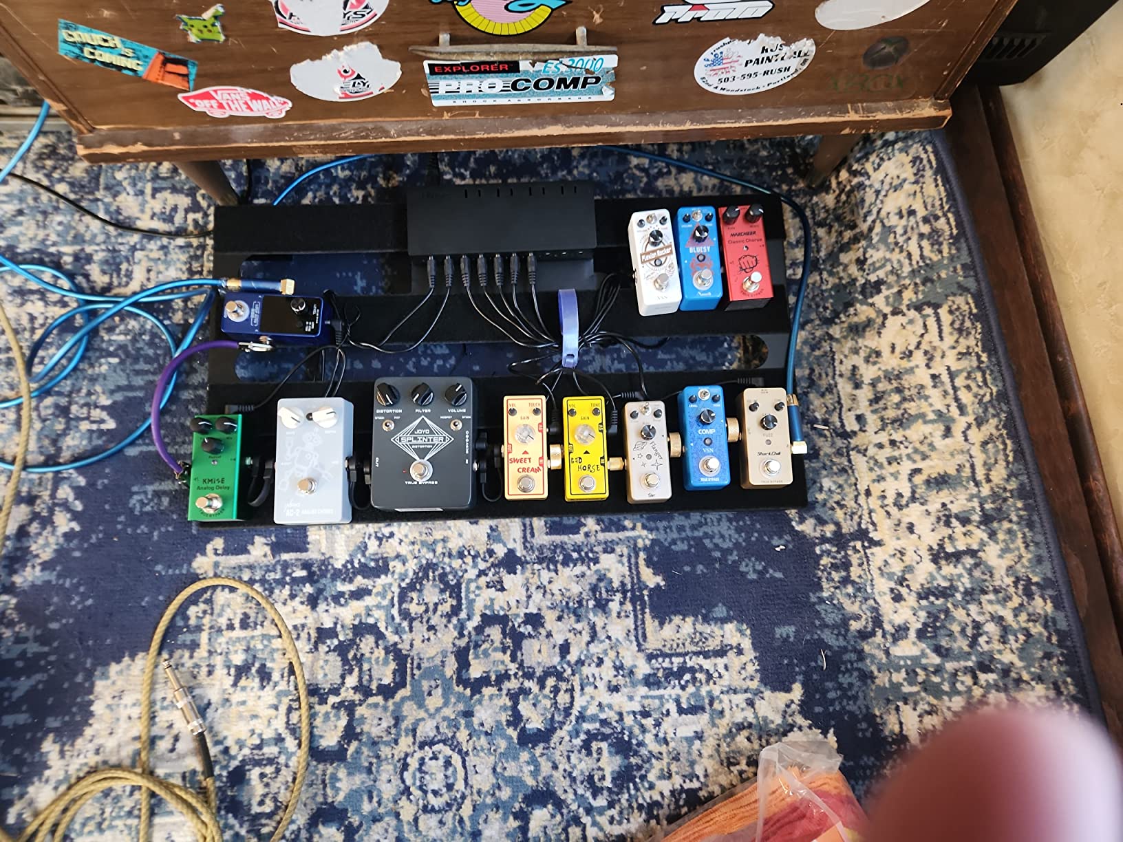 Kmise Analog Delay Electric Guitar Effects Pedal Mini Single Type DC 9V True Bypass customer photo 1