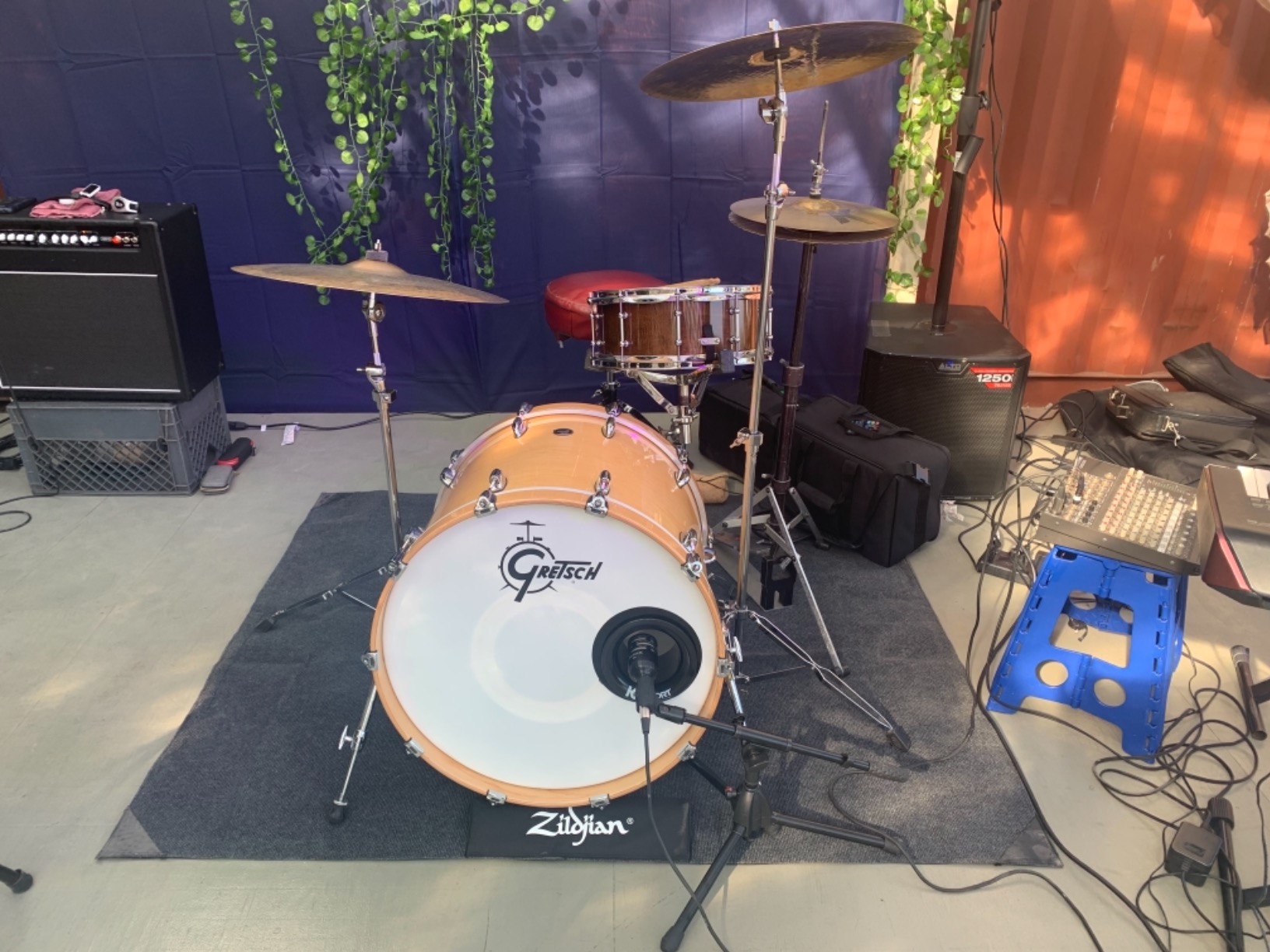 Zildjian ZGIGRUG Gig Drum Rug customer photo 1