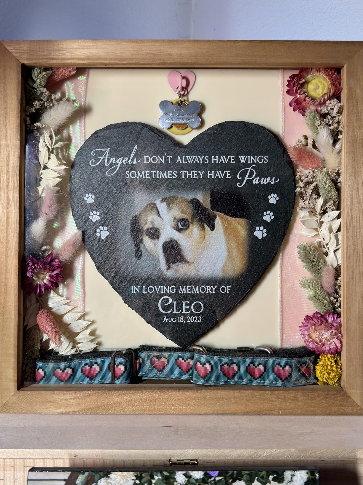 TJ.MOREE Shadow Box Display Case 11 x 14 Picture Frame Memorabilia Memory Box Graduation Bridal Shower Wedding Bouquet Gifts customer photo 2