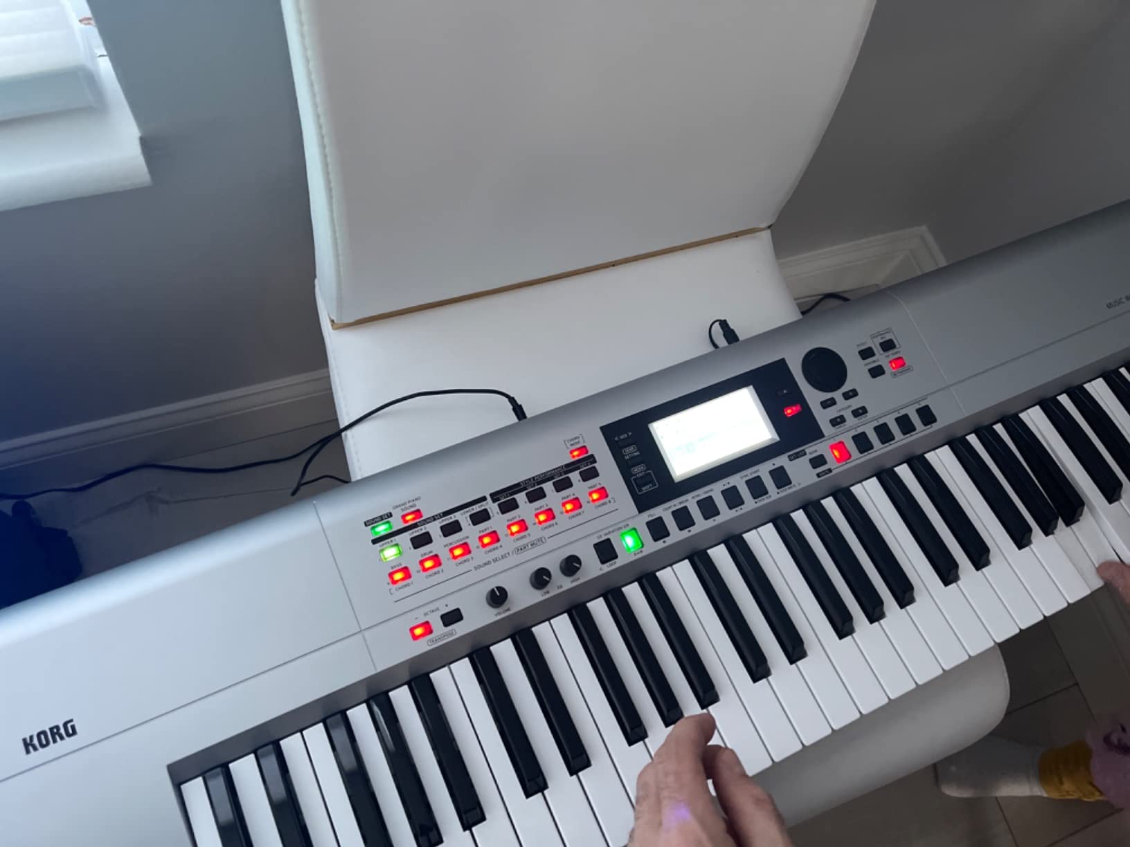 Korg Workstation Portable Keyboard (I3-MB) customer photo 2