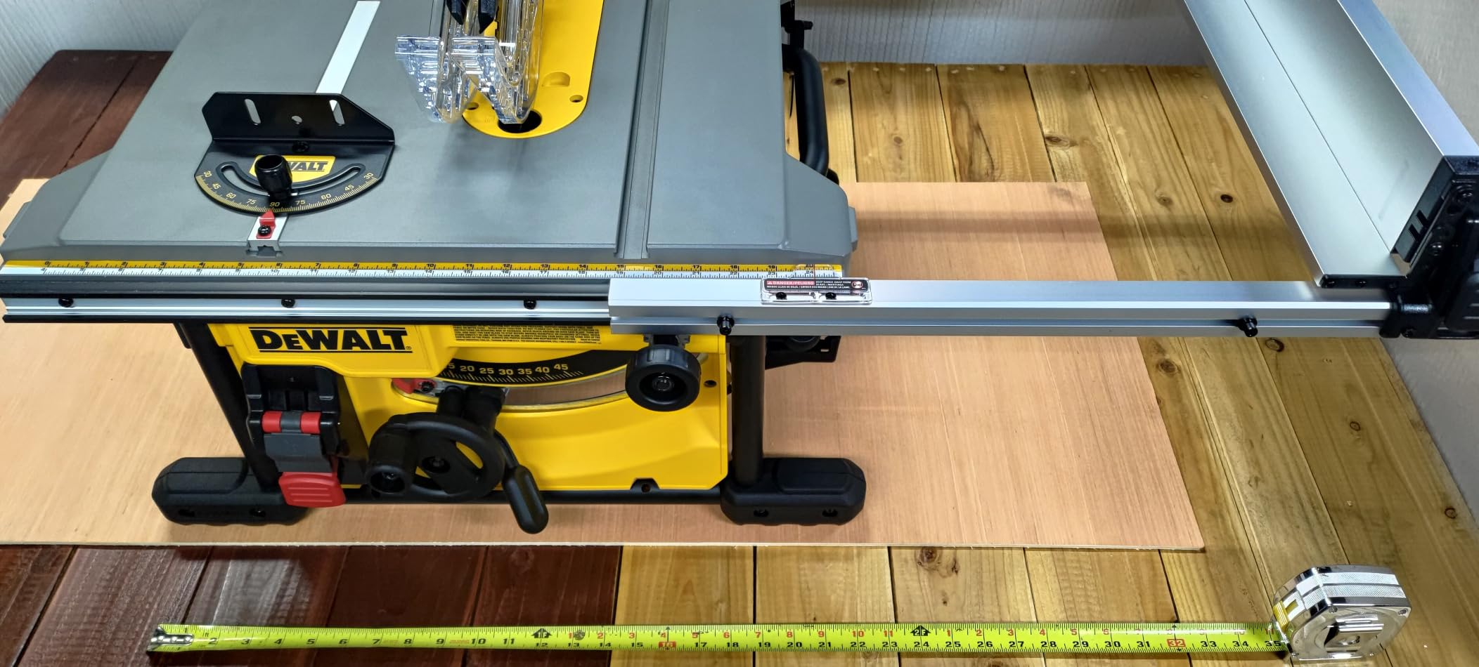 DEWALT 15 Amp 8-1/4 in. Compact Portable Jobsite Table Saw (DWE7485) customer photo 1