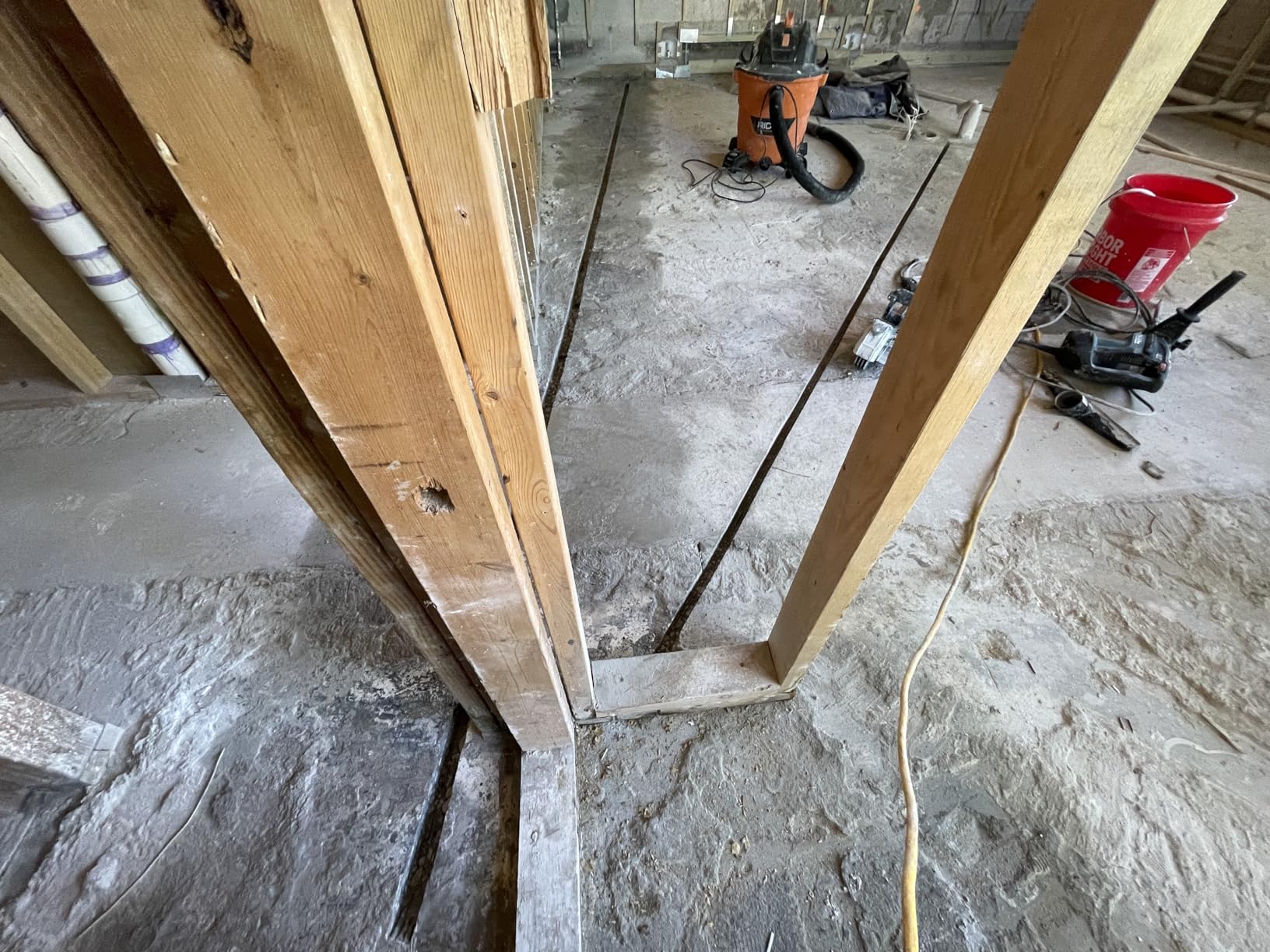 XtremepowerUS Wall Chaser Cutting Machine Wall Concrete Grooving Cutting w/Water Line Dust Port Infrared Sighting (Slotting Machine) customer photo 1