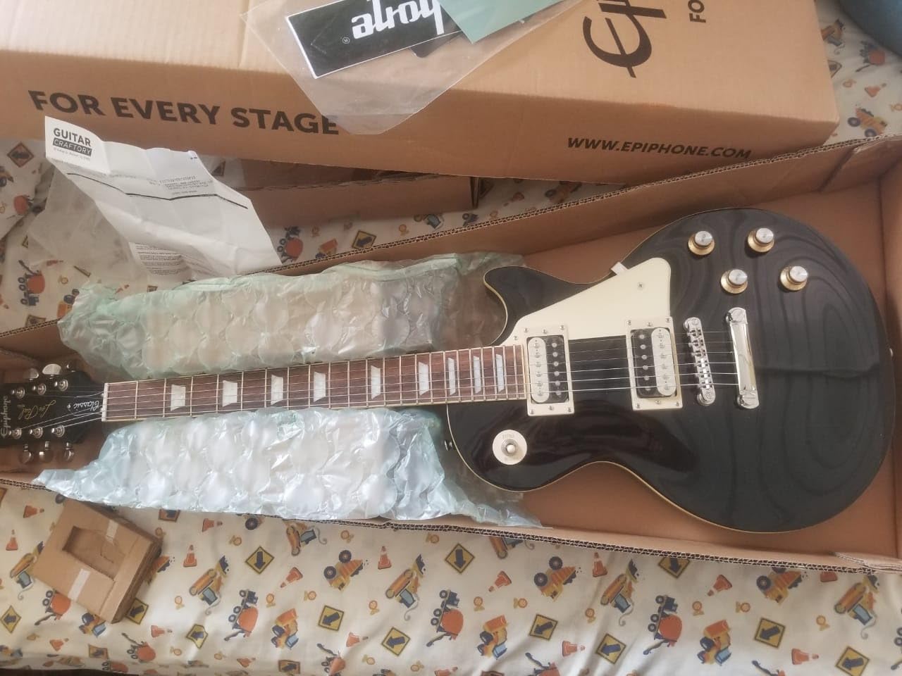 Epiphone Les Paul Classic, Ebony customer photo 2