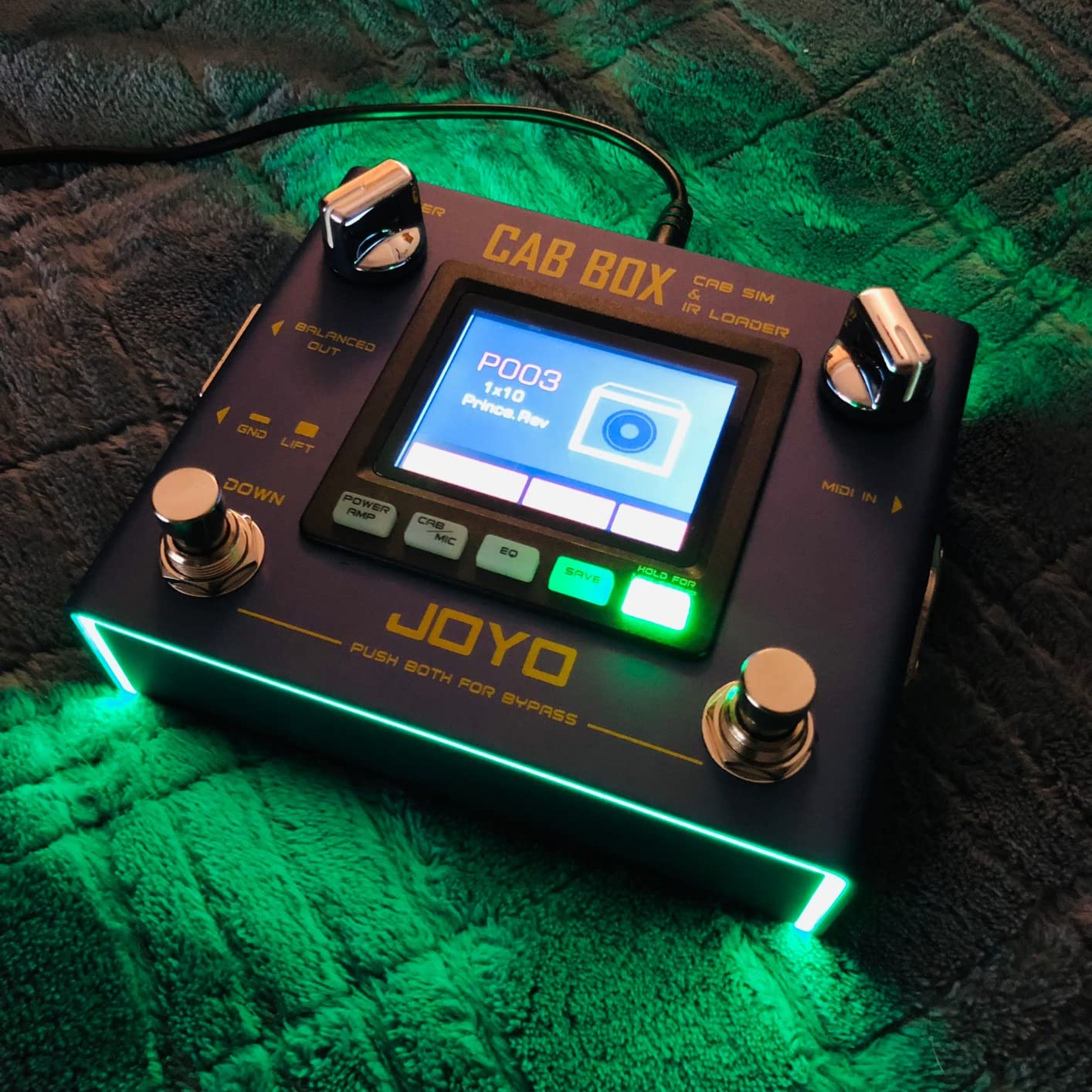 JOYO Preamp House R-15 Dual Channel Amp Simulator customer photo 2