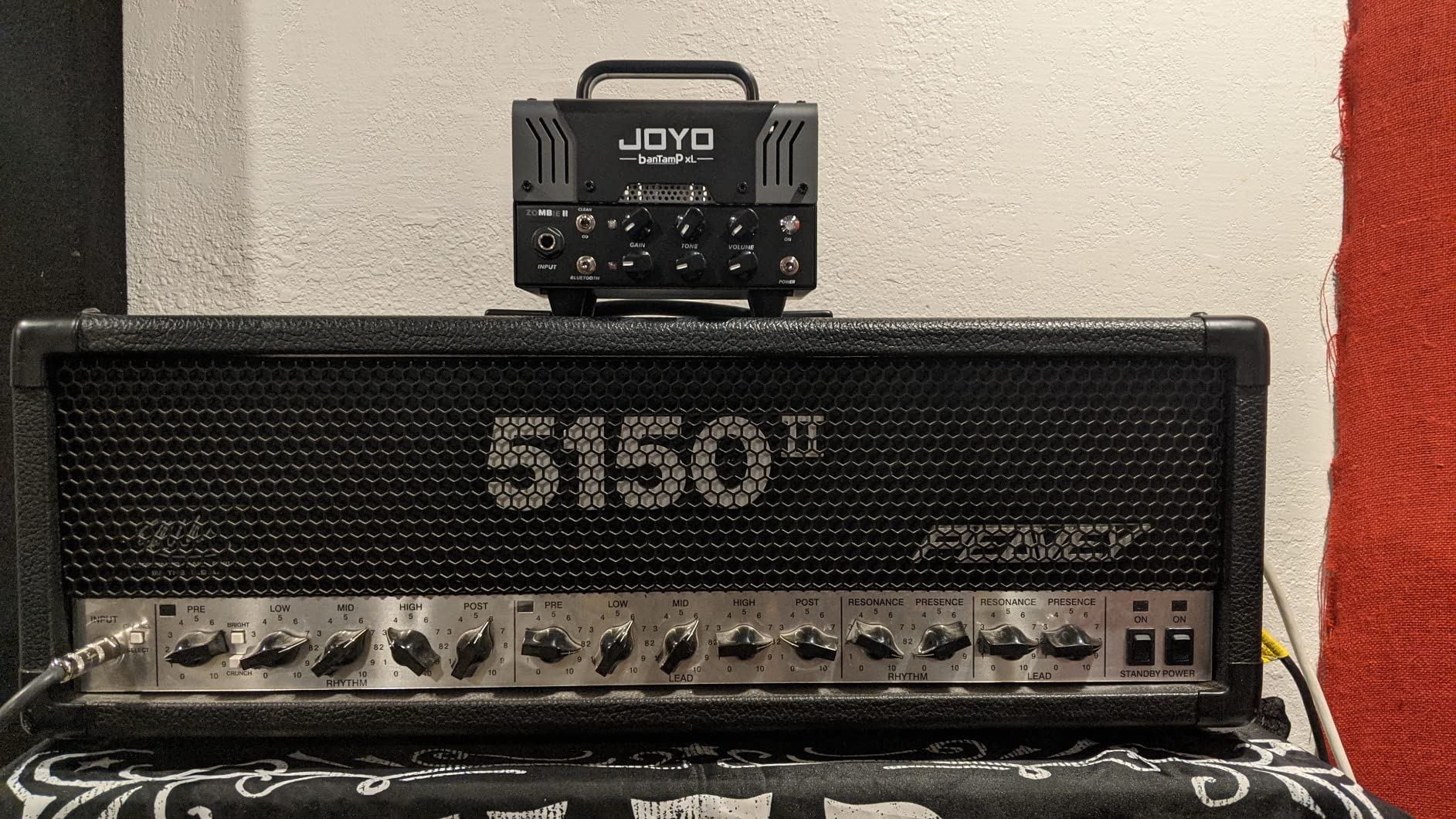 JOYO Zombie-II BanTamp XL Series Mini Amp Head 20W Hybrid Tube 2-Channel Guitar Amplifier with Bluetooth customer photo 1
