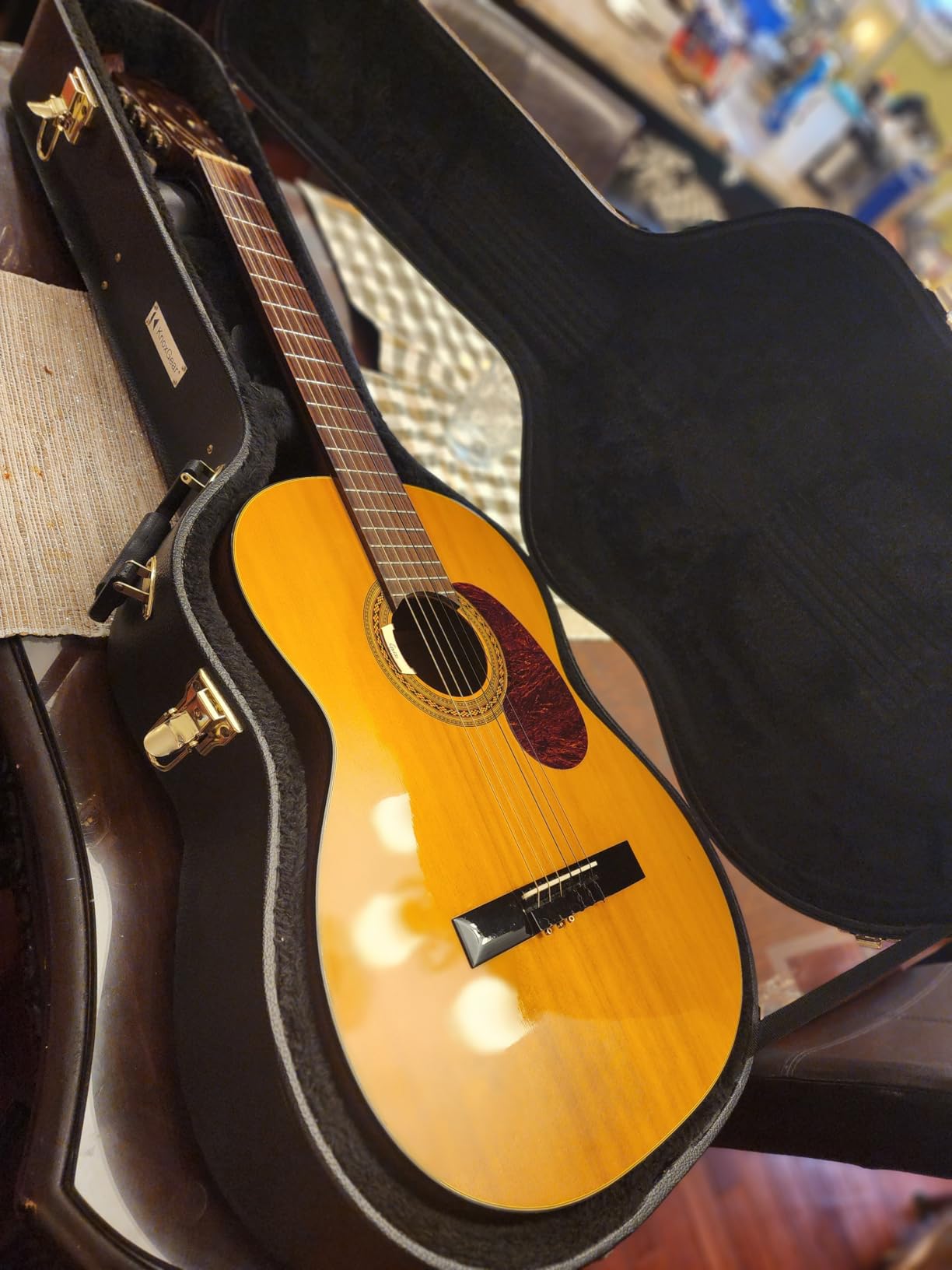 GUITTO Acoustic Guitar Pickup, Dual Microphone & Piezo Soundhole Double System for Classical and Acoustic Guitars with EQ Adjustment, GGP-01 customer photo 1