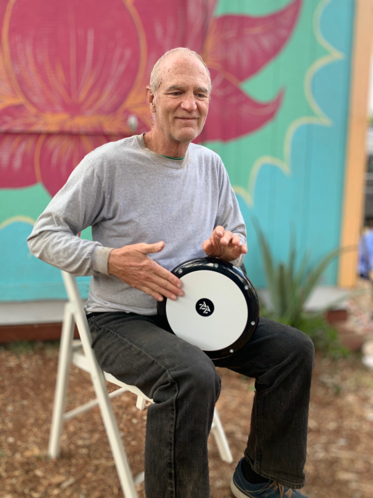 The 17'' Wave Zaza Percussion Egyptian Style Darbuka Doumbek (Black - Engraved) customer photo 2