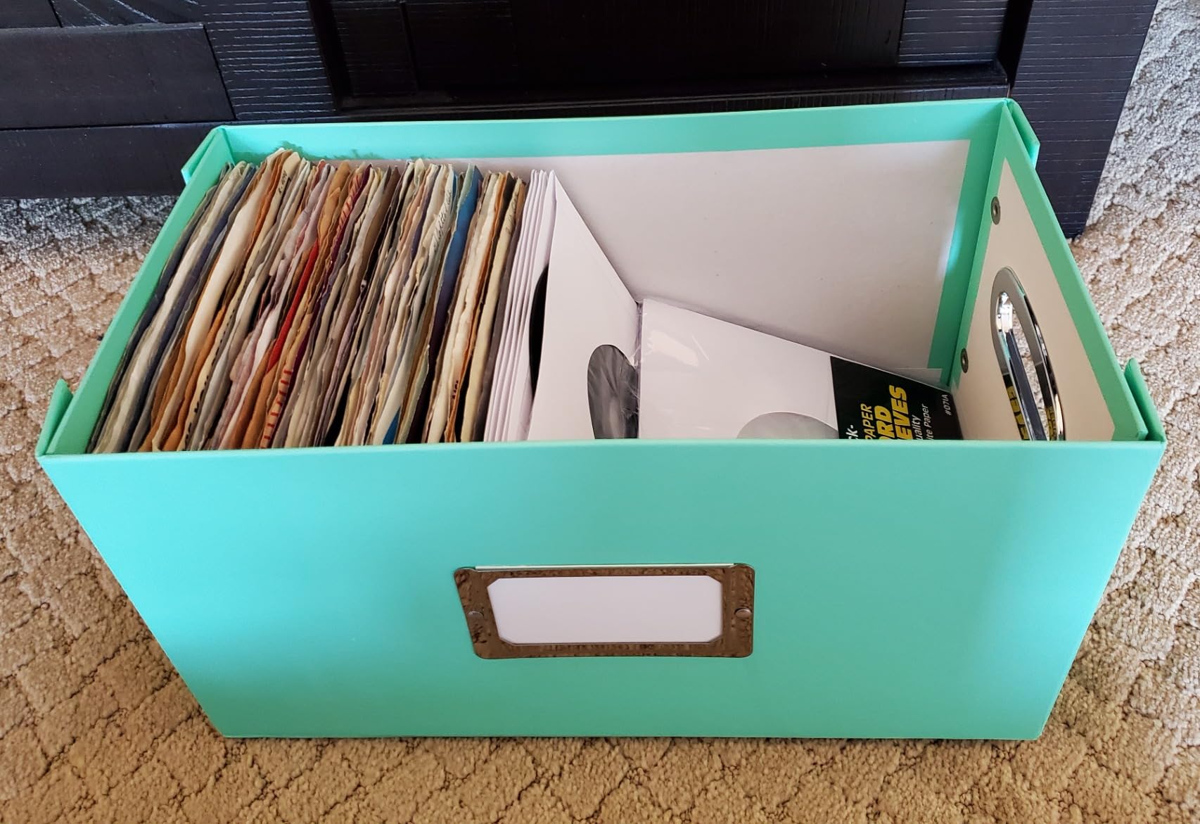 Snap-N-Store Vinyl Record Storage Box - 7