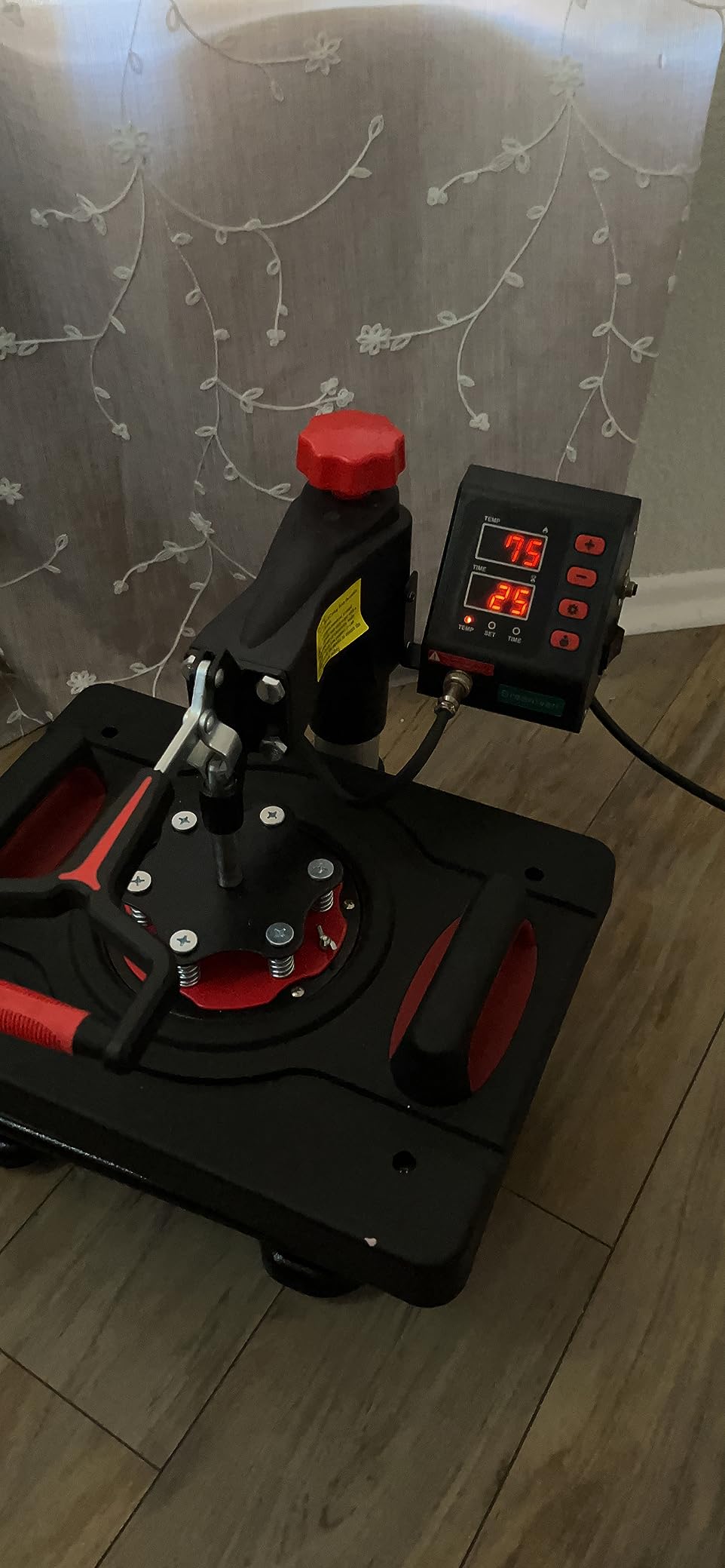 AKEYDIY Professional 8 in 1 Heat Press Machine Sublimation Machine 12 X 15 Shirt Press Machine 360 Degree Swing Away - Industrial-Quality Digital Sublimation Heat Press Machine for T Shirt Mug Hat Plate customer photo 2