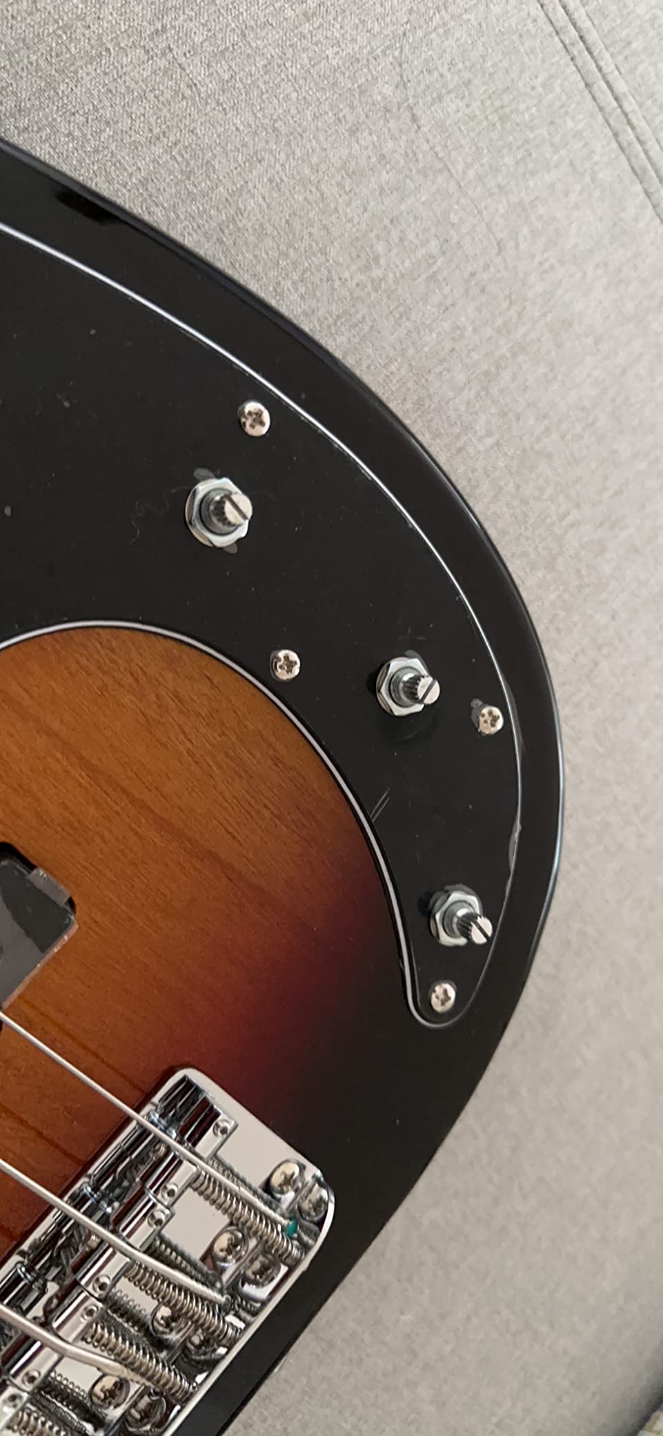 Squier Affinity Series Precision Bass Pack, 3-Color Sunburst, Laurel Fingerboard, with Gig Bag and Rumble 15 Amp customer photo 2