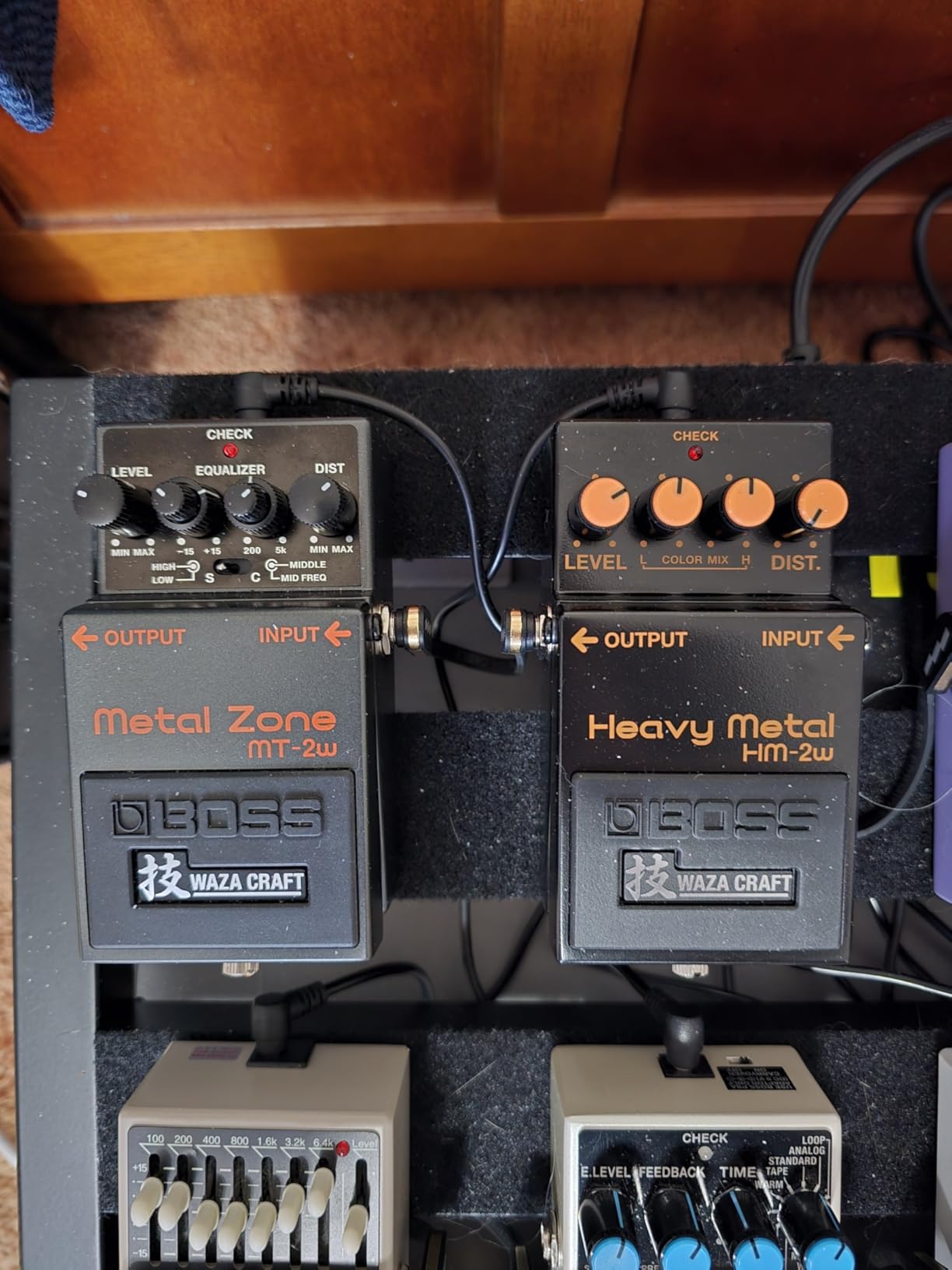BOSS HM-2W Heavy Metal Guitar Effects Pedal | Waza Craft Edition customer photo 1