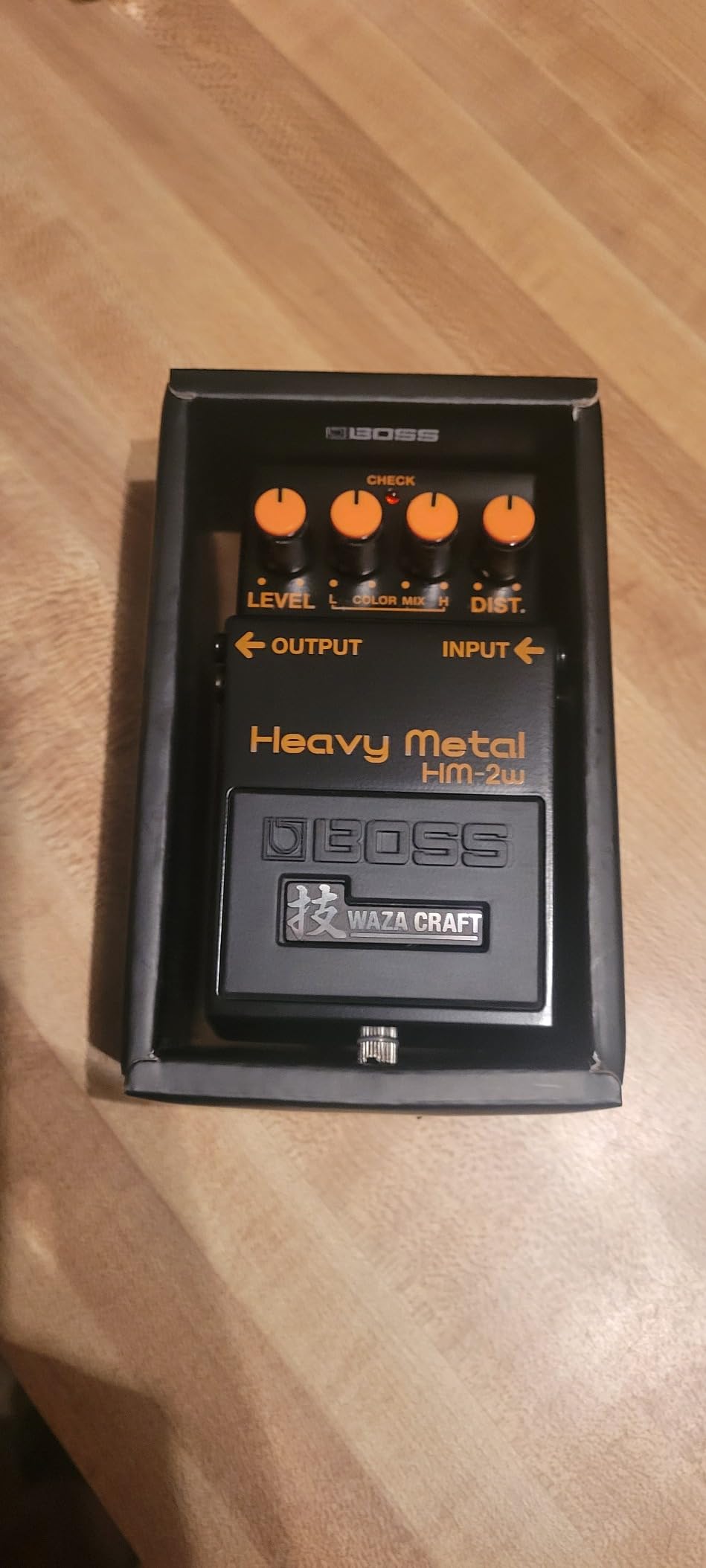 BOSS HM-2W Heavy Metal Guitar Effects Pedal | Waza Craft Edition customer photo 2