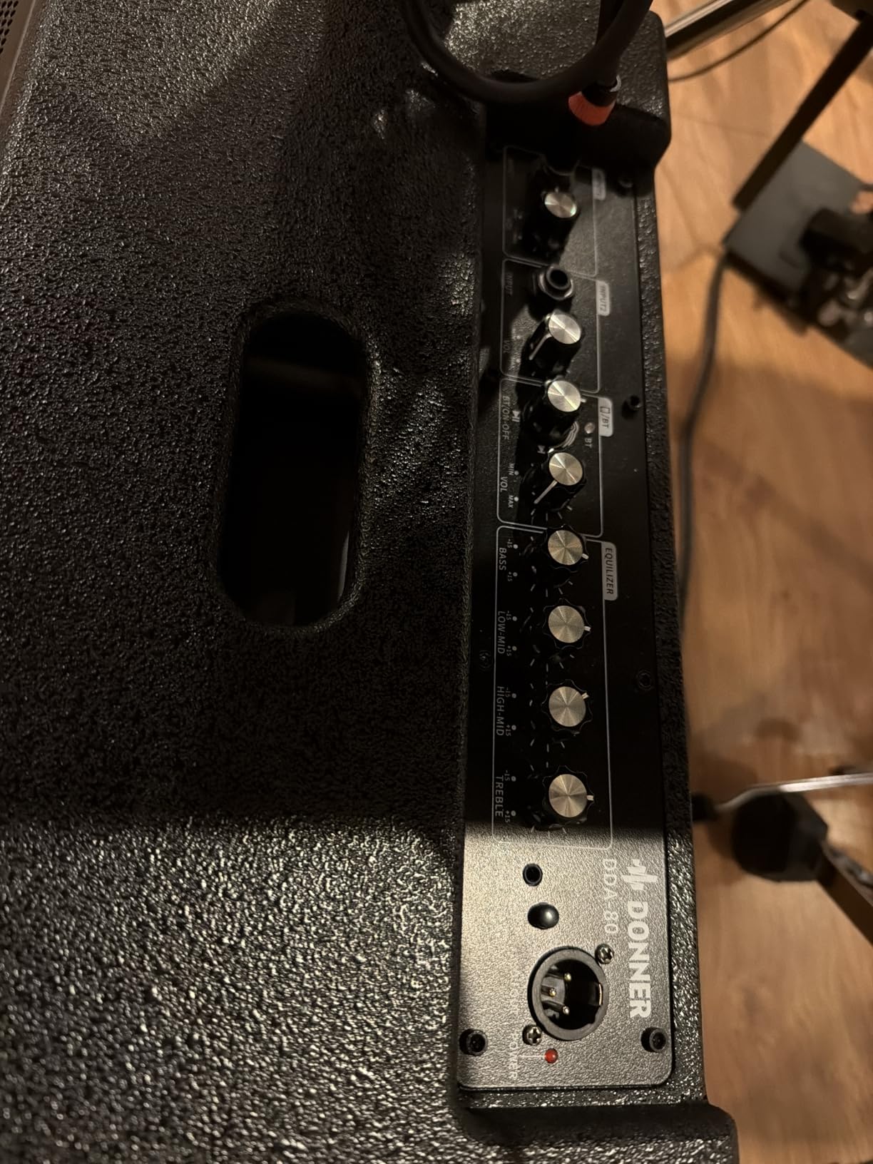 Donner Electric Drum AMP, 80-Watt Wireless Electronic Drum Amplifier Professional DDA-80 customer photo 2