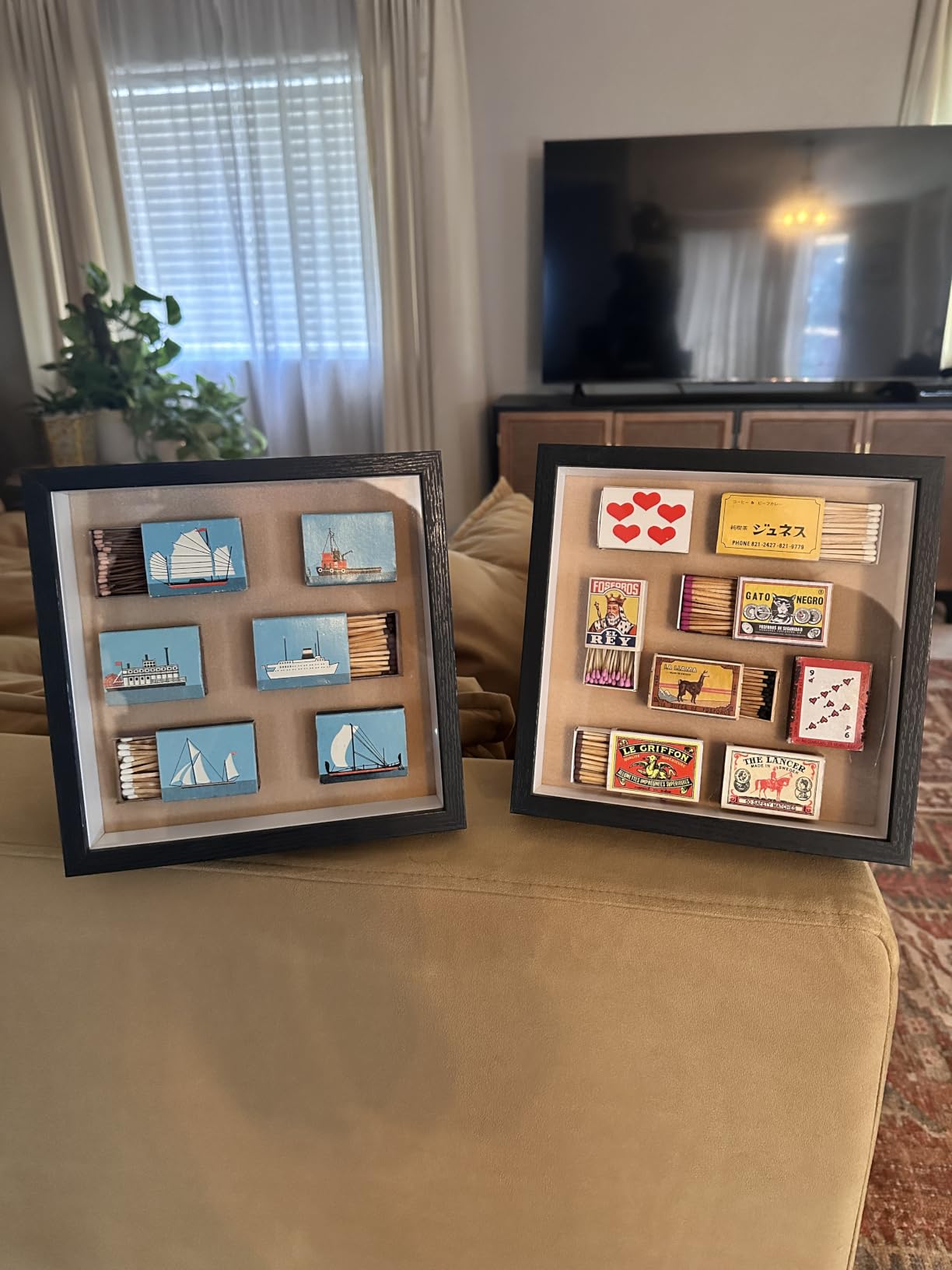 8x8 Shadow Box Frame Display Case with Letter Stickers, 3D Picture Frame, Display Case Box for Memorabilia, Baby Items, Wedding Memories, Crafts, Tickets and Photos (White, 8x8) customer photo 1