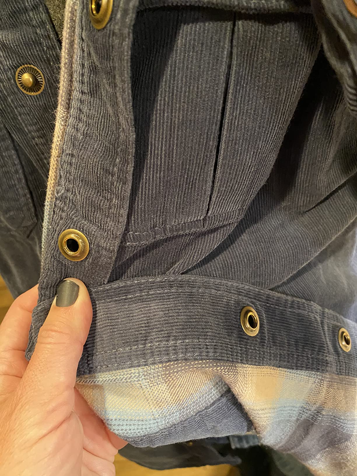 Gioberti Men's 100% Cotton Extremely Soft Corduroy Shirt Jacket with Flannel Lining customer photo 1