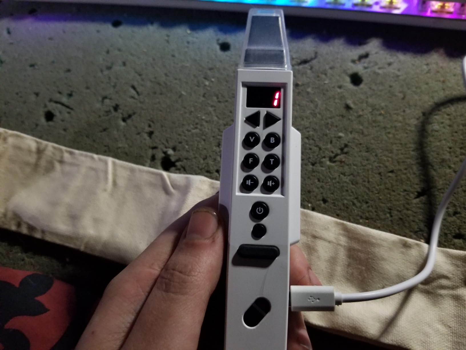Carry On Digital Wind Instrument White customer photo 1