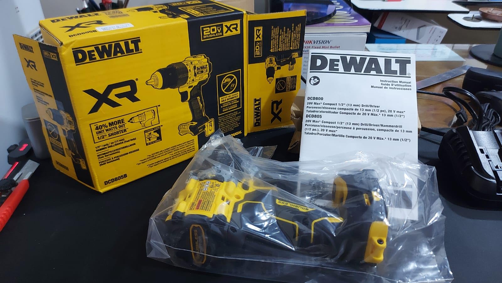 DEWALT 20V MAX Hammer Drill, 1/2