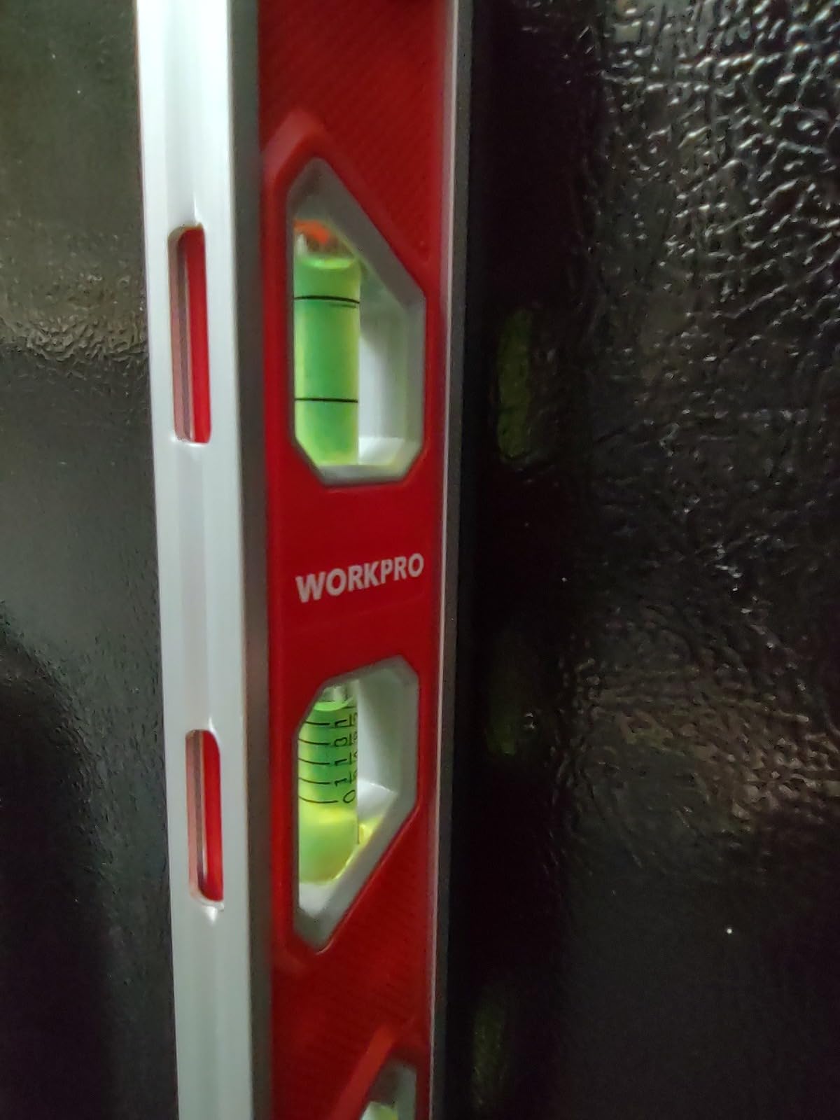 WORKPRO 12 Inch Torpedo Level, Magnetic Small Leveler Tool, Plumbing Level with Pitch Vial customer photo 2