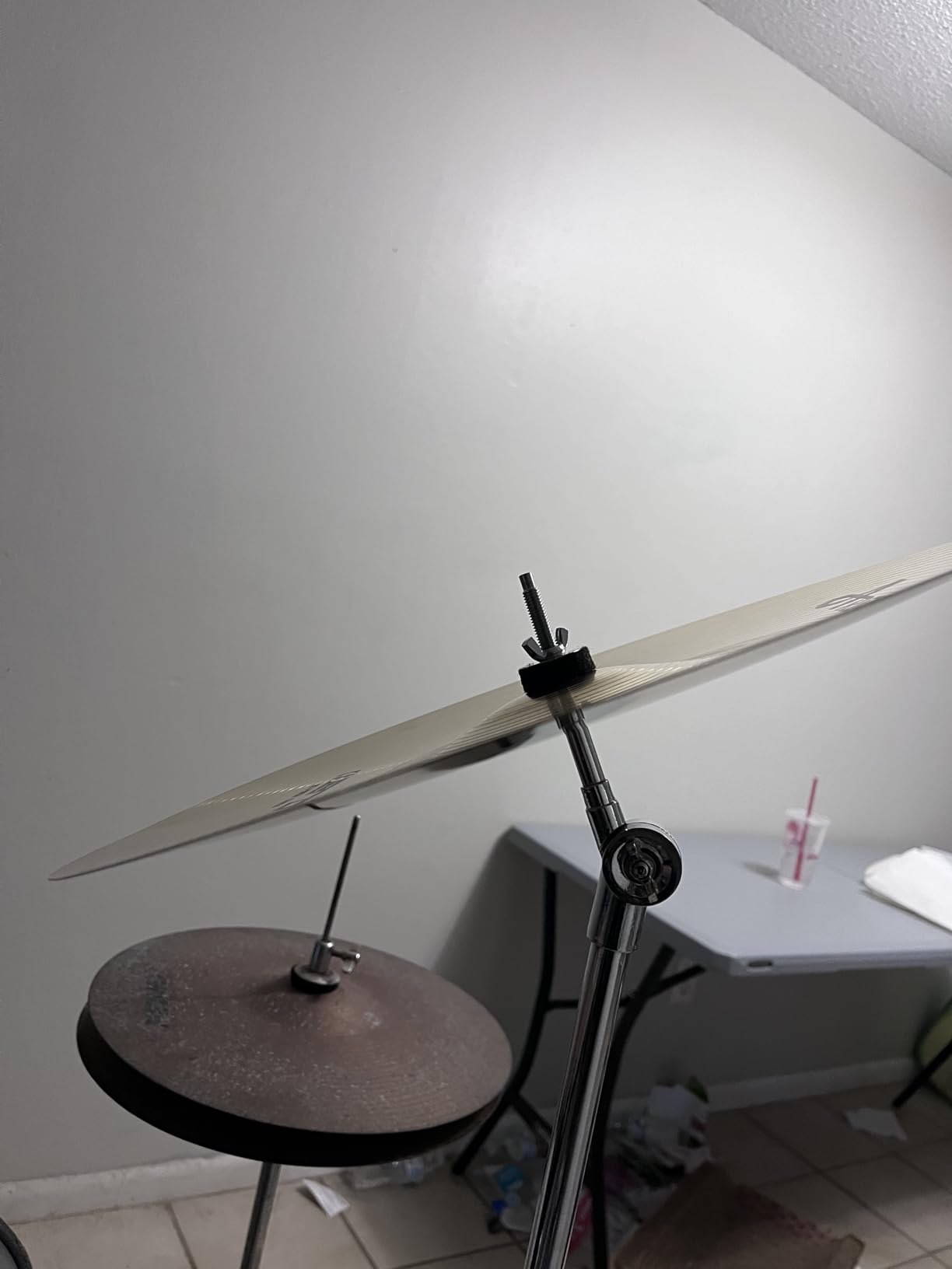 Arborea Hi Hat Cymbals Hero Brilliant Finish Bright Sound 14 Inch Drum High Hat Cymbals For Practice customer photo 2
