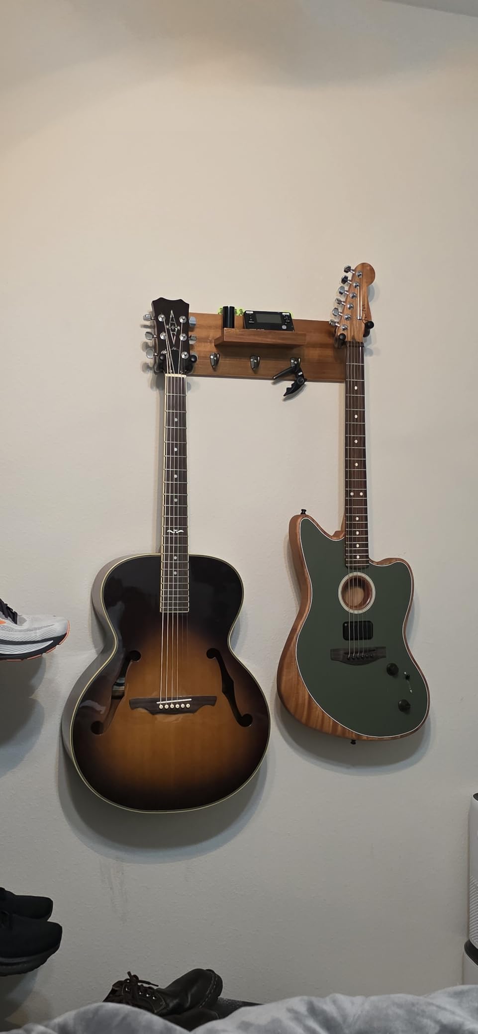 Fender Acoustasonic Player Jazzmaster Acoustic Electric Guitar, with 2-Year Warranty, Antique Olive, Rosewood Fingerboard, with Gig Bag customer photo 1