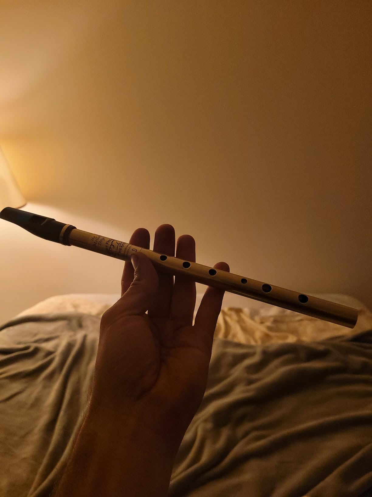 Jerry Freeman Tweaked Key of D Mellow Dog Tin Penny Whistle - Professional Quality Irish Pennywhistle customer photo 1