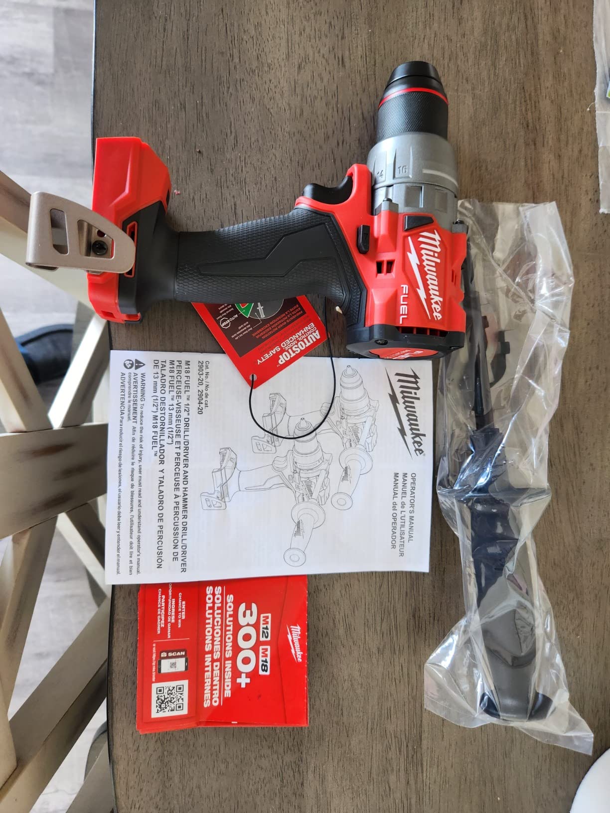 Milwaukee 2903-20 M18 FUEL 18V Lithium-Ion Brushless Cordless 1/2