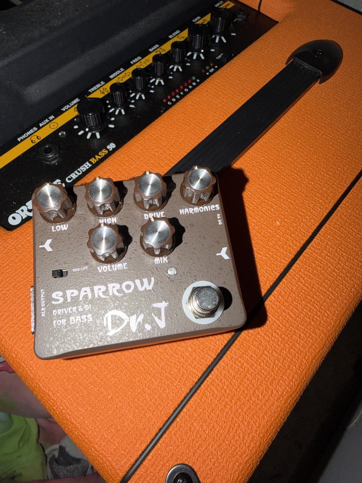 JOYO Bass Overdrive Pedal Effects from Rock to Metal Specially Design for Bassist High-end Edition Dr.J Series (D52) customer photo 1