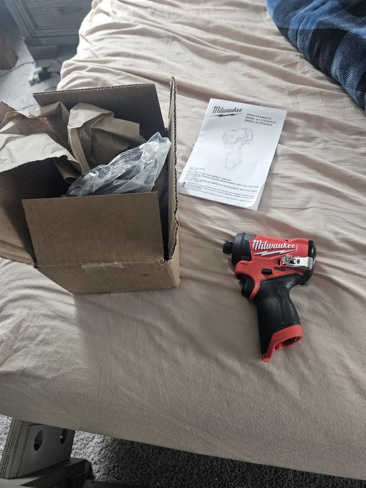 Milwaukee 3453-20 M12 FUEL 12V 1/4
