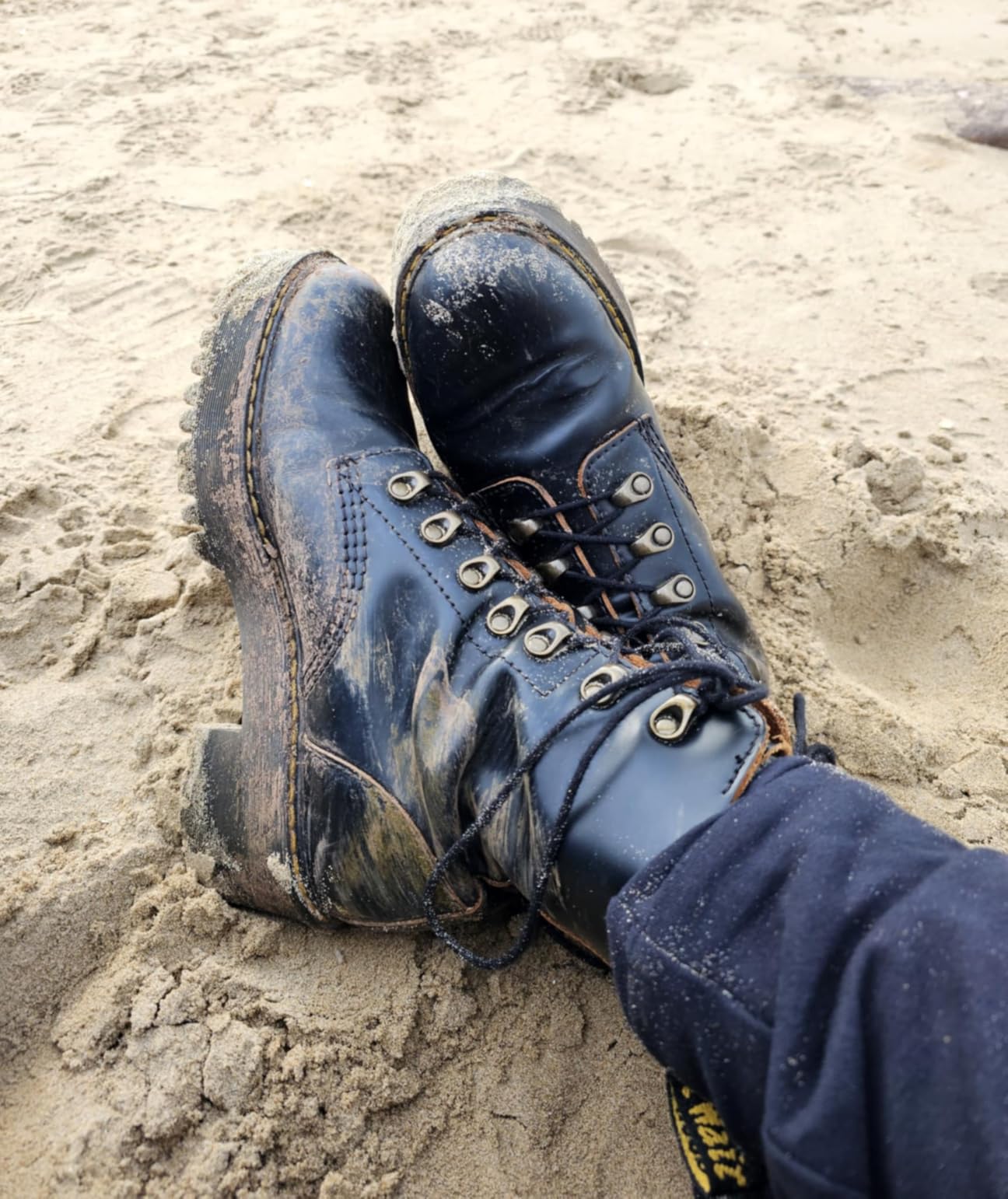 Dr. Martens Women's Leona Leather Heeled Boot customer photo 2