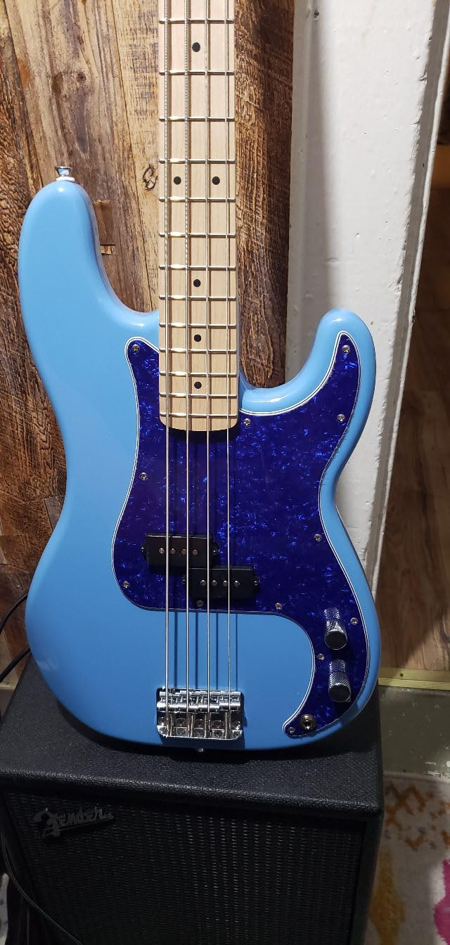 Fender Squier Sonic Precision Bass Guitar, Beginner Guitar, Laurel Fingerboard, Black customer photo 2